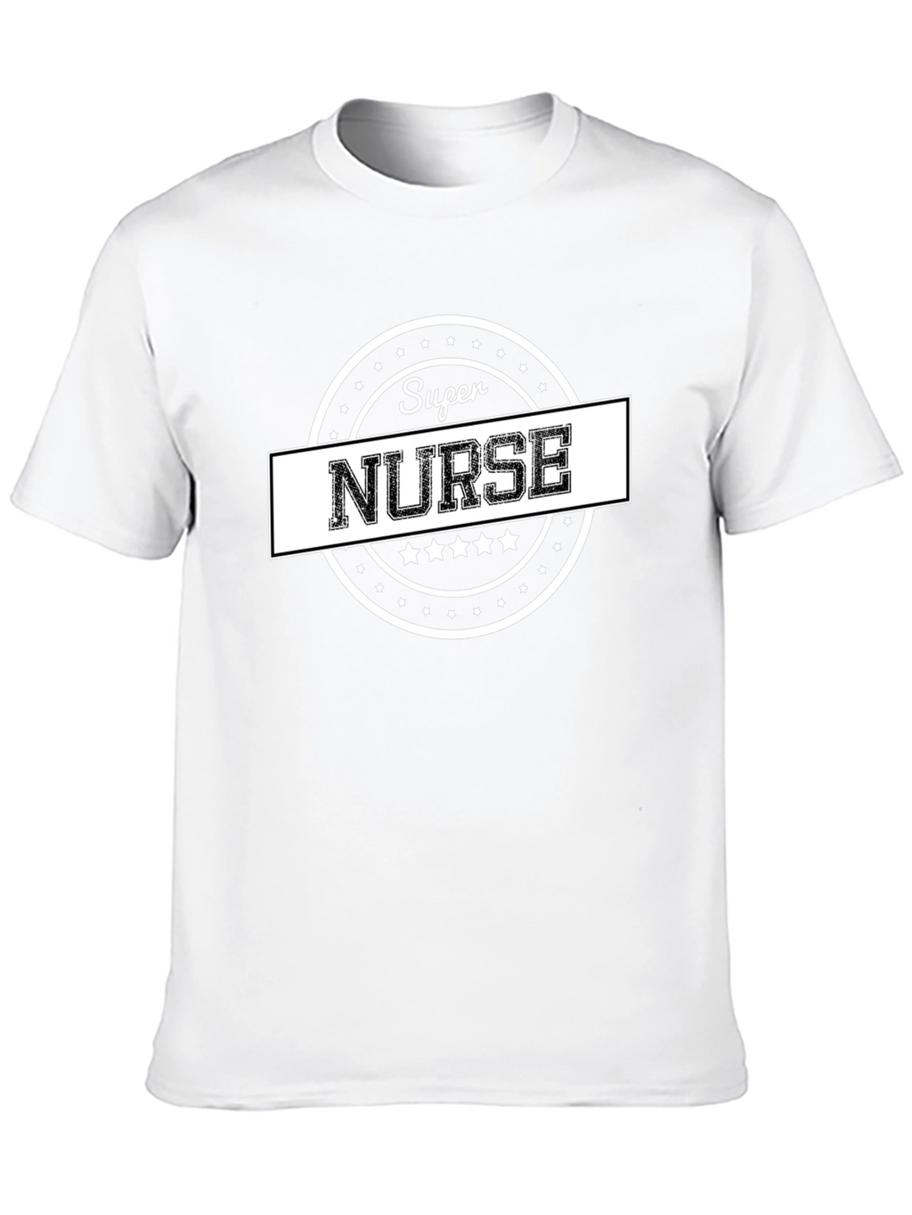 Super Nurse Graphic Tee - Premium Black Cotton T-Shirt