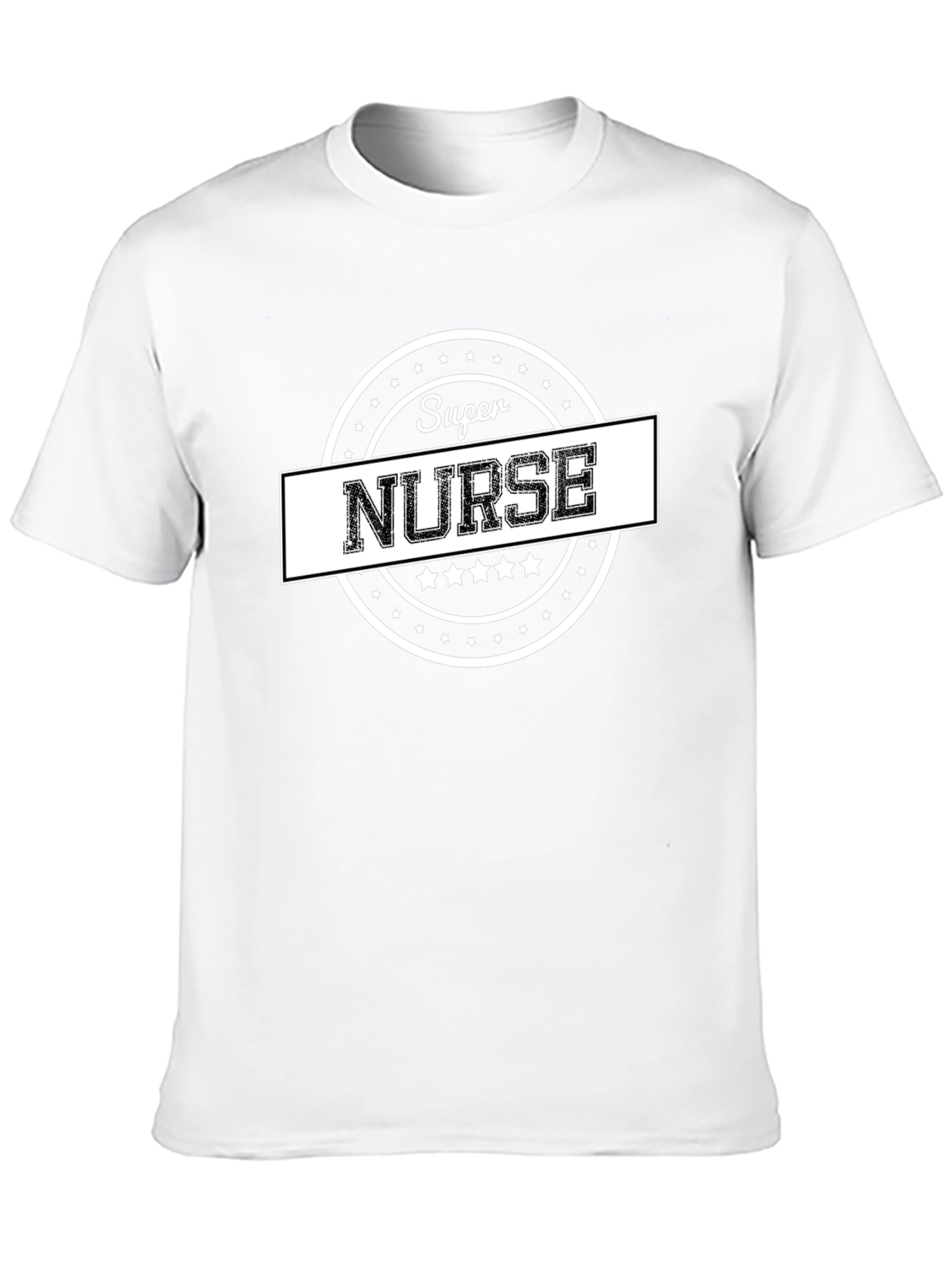 Super Nurse Graphic Tee - Premium Black Cotton T-Shirt