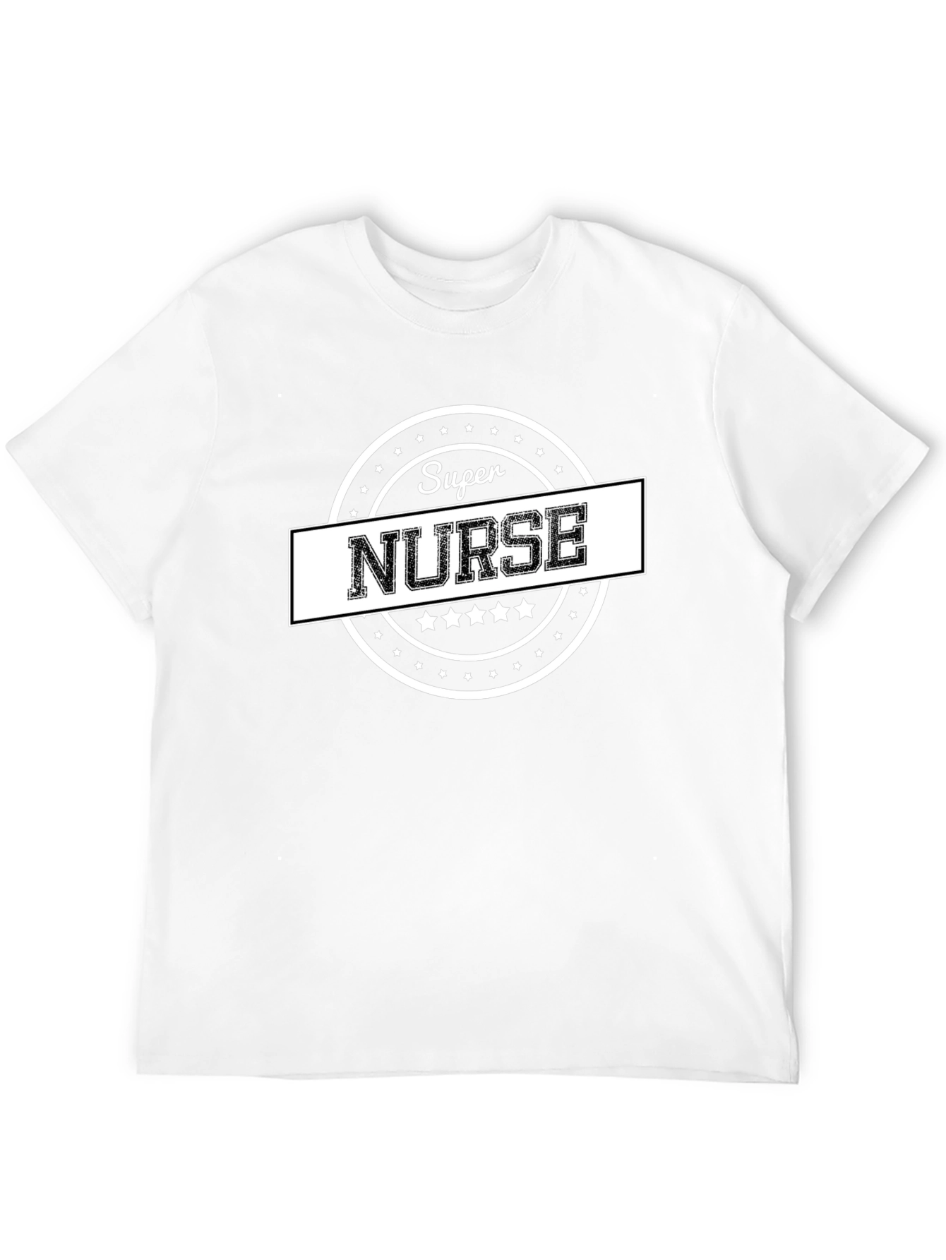 Super Nurse Graphic Tee - Premium Black Cotton T-Shirt