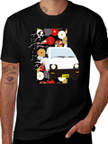 Japanese Kei Truck Floral T-Shirt