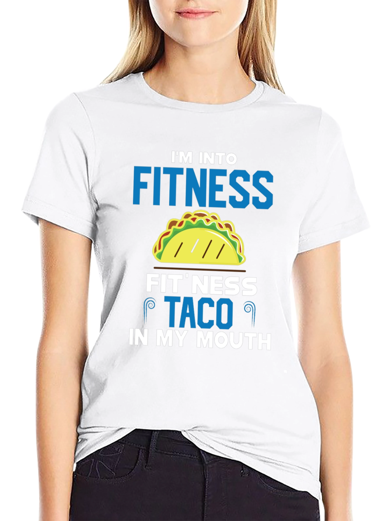 Fitness Taco T-Shirt - Funny Foodie Workout Tee