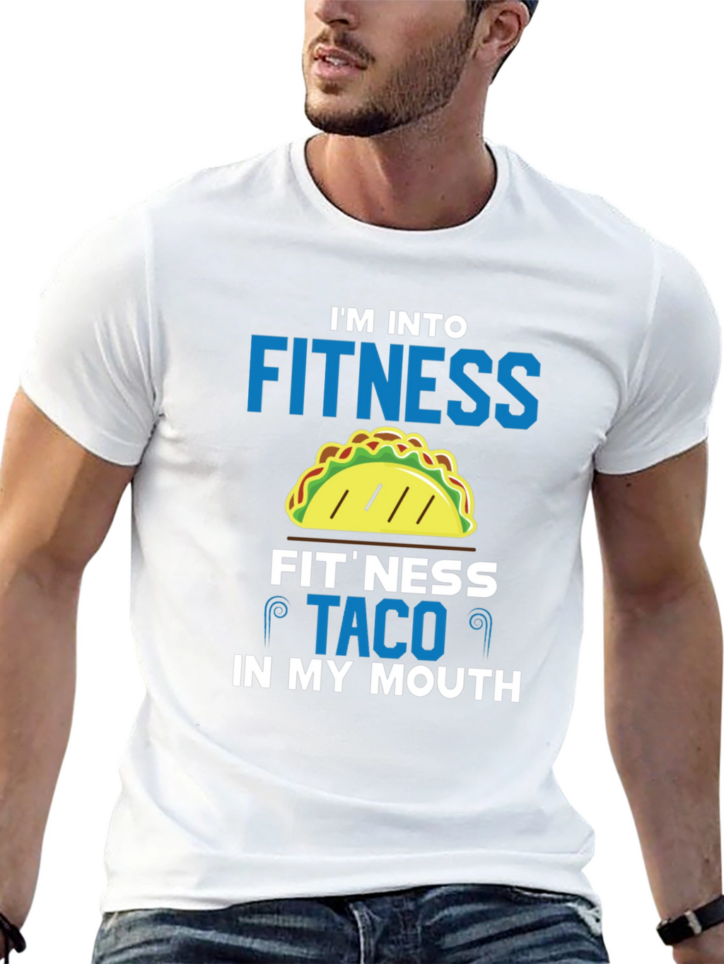 Fitness Taco T-Shirt - Funny Foodie Workout Tee