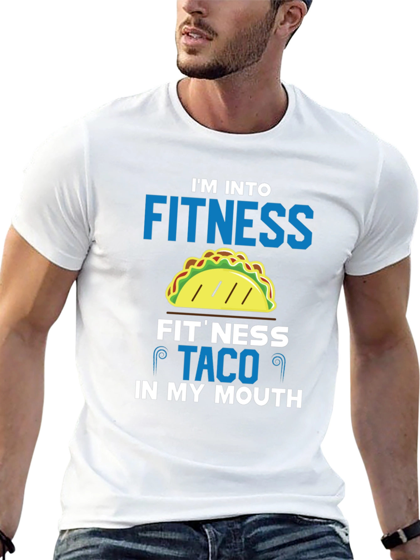 Fitness Taco T-Shirt - Funny Foodie Workout Tee
