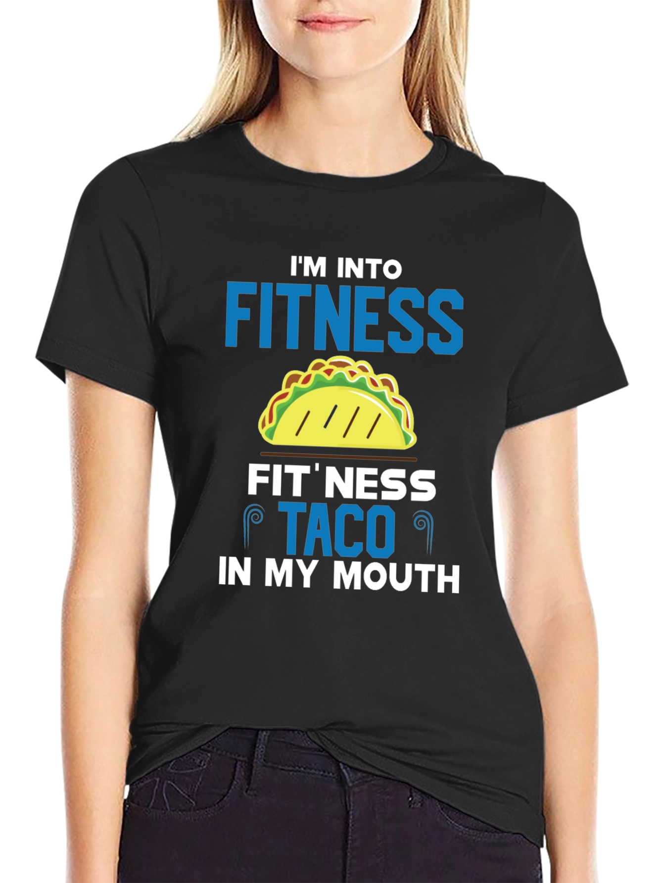 Fitness Taco T-Shirt - Funny Foodie Workout Tee