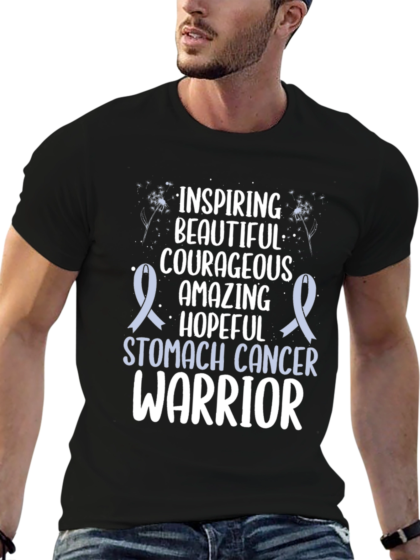 Stomach Cancer Warrior T-Shirt