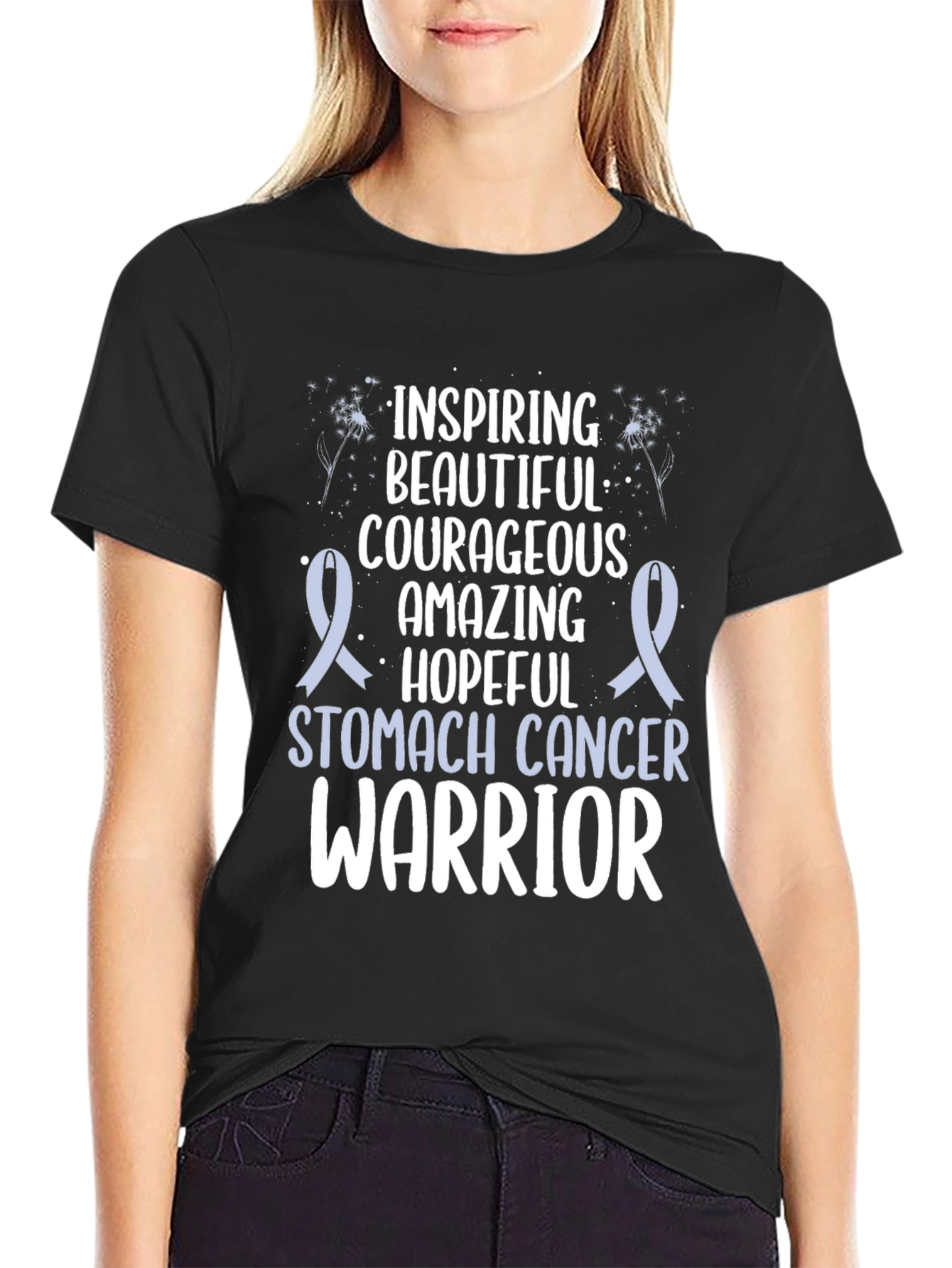 Stomach Cancer Warrior T-Shirt