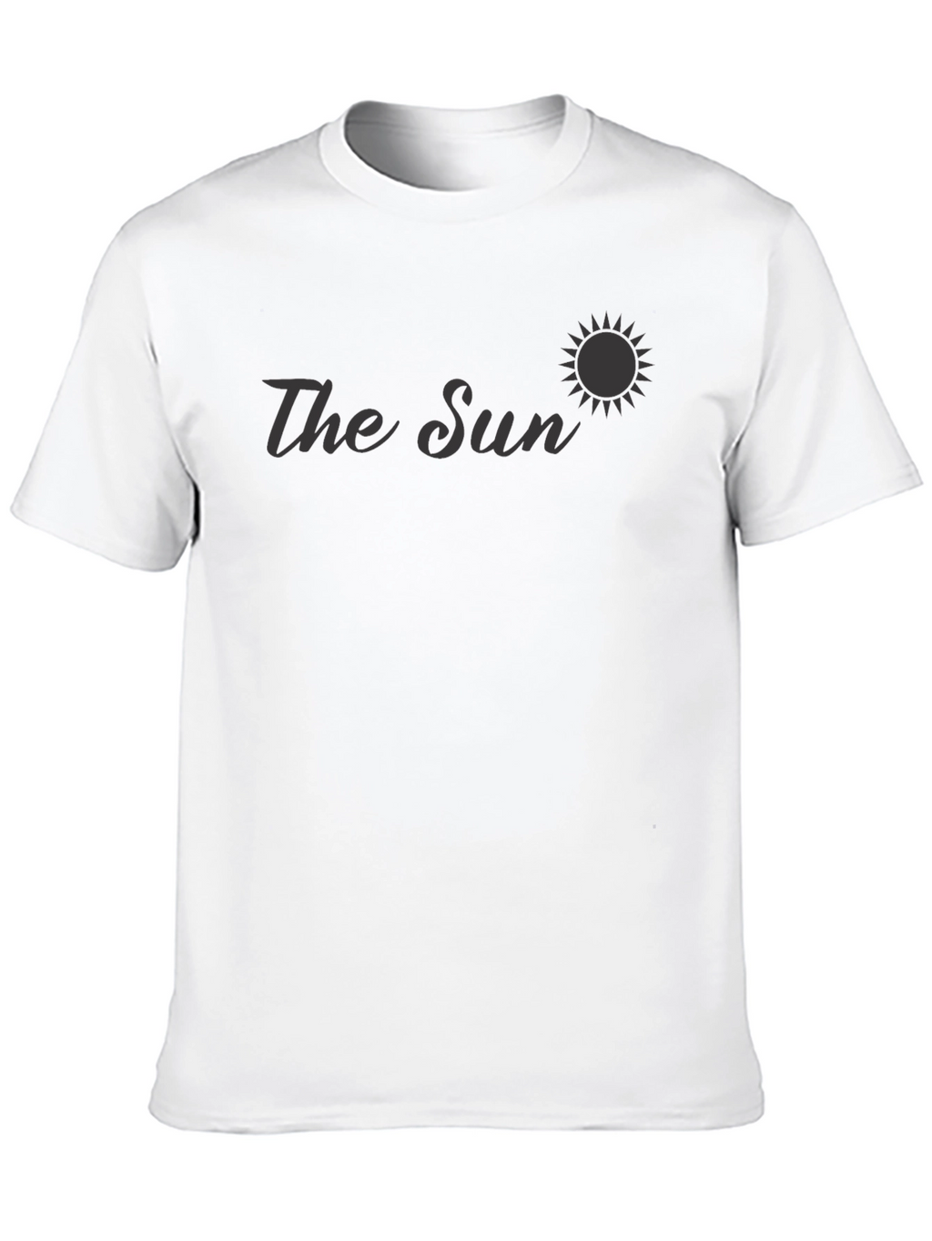 The Sun Graphic Tee - Stylish Mens Casual Shirt