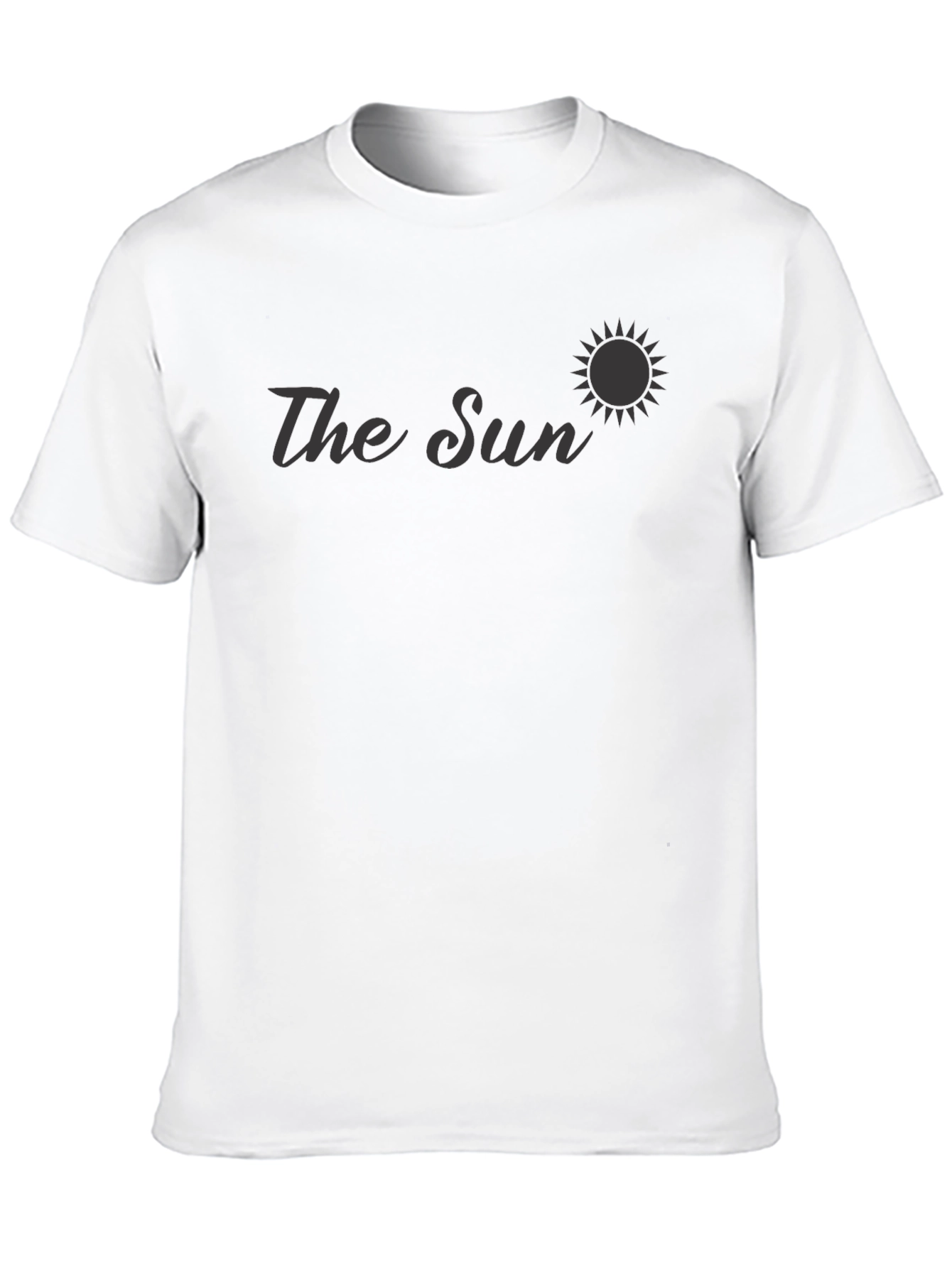 The Sun Graphic Tee - Stylish Mens Casual Shirt