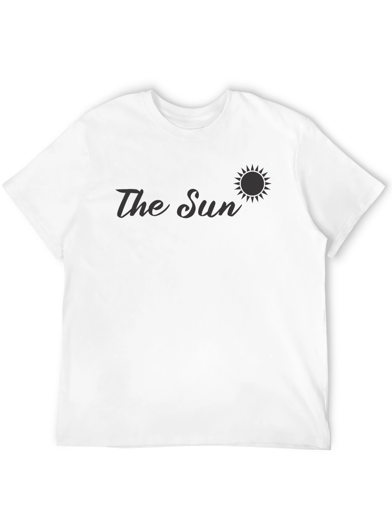 The Sun Graphic Tee - Stylish Mens Casual Shirt