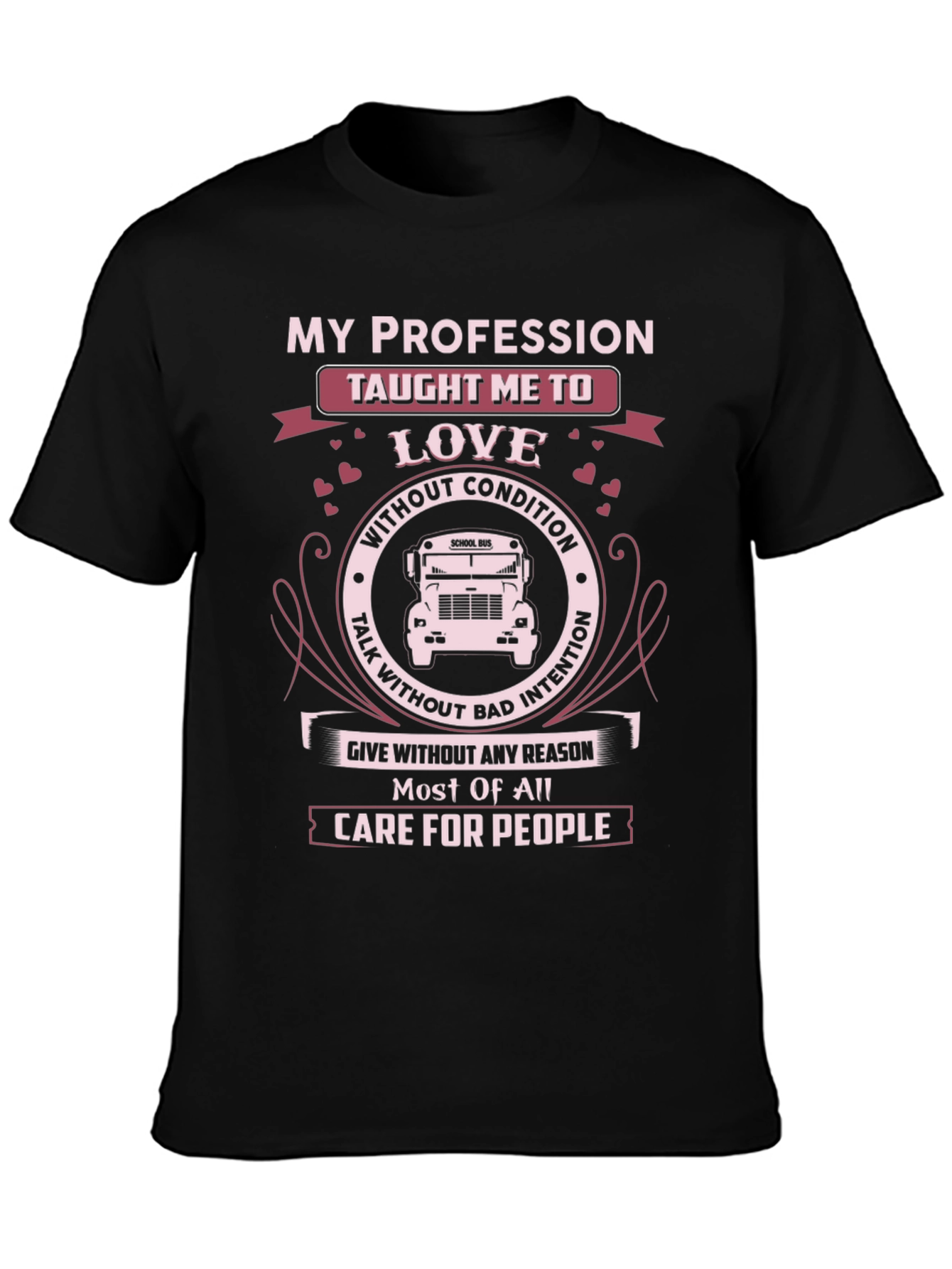 My Profession School Bus Driver T-Shirt
