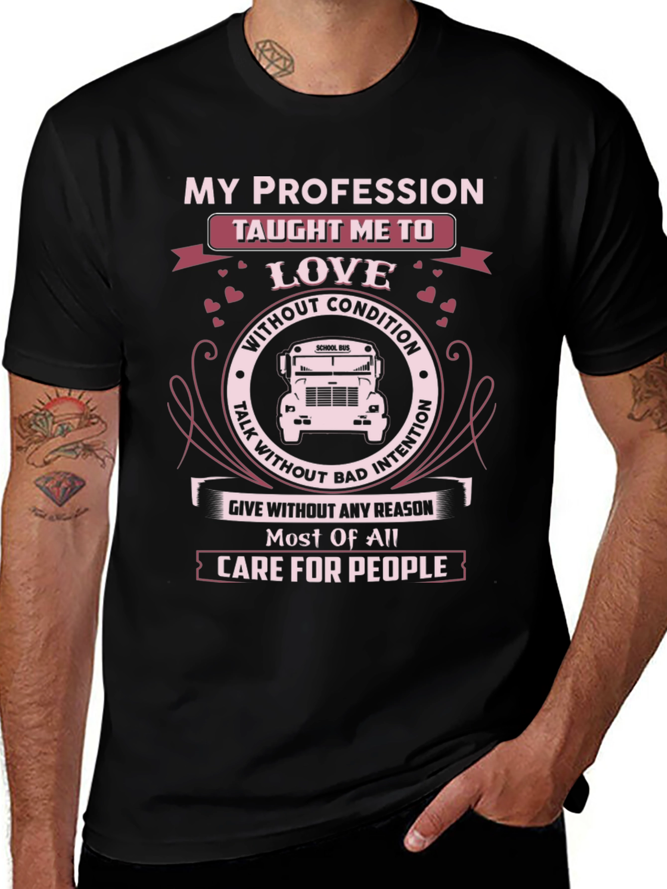 My Profession School Bus Driver T-Shirt