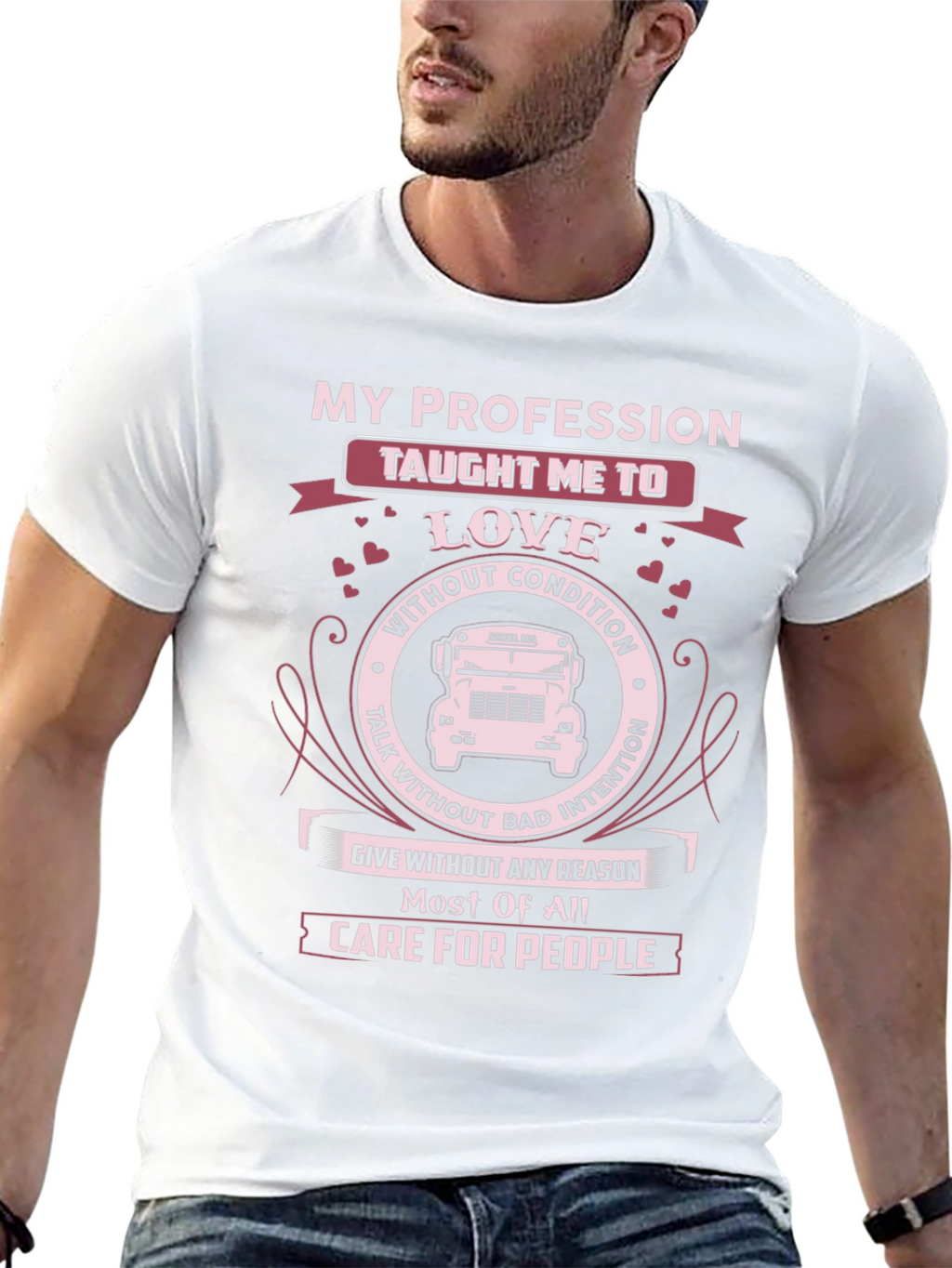 My Profession School Bus Driver T-Shirt