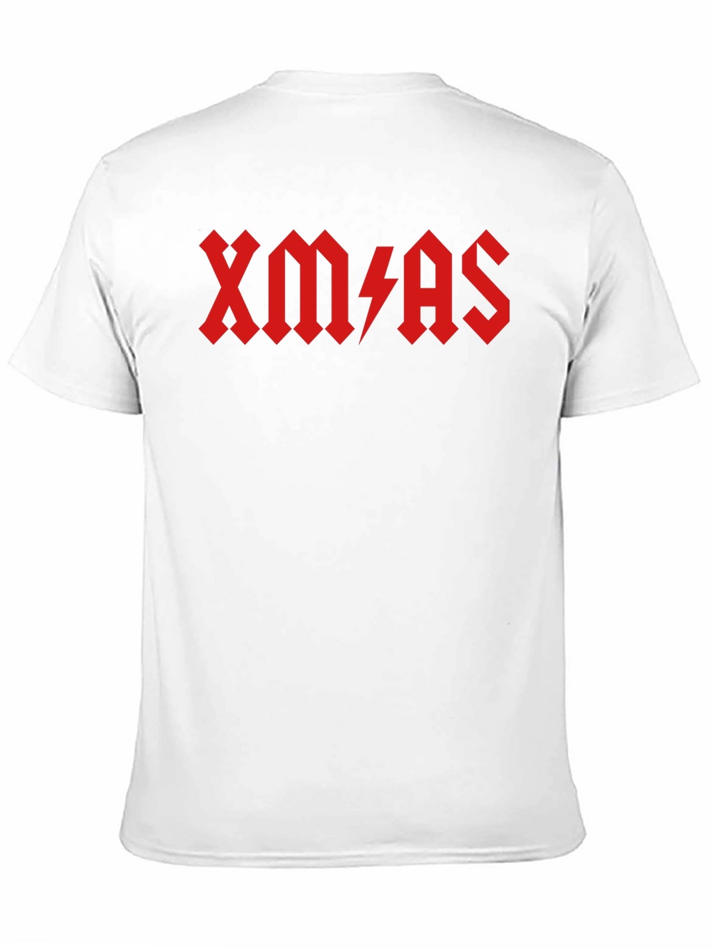 XMAS AC/DC Style Black T-Shirt