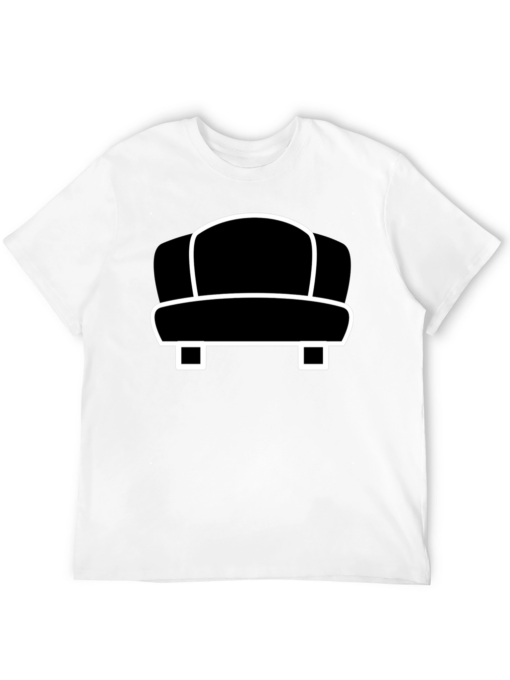 Modern Chair Graphic Tee - Black