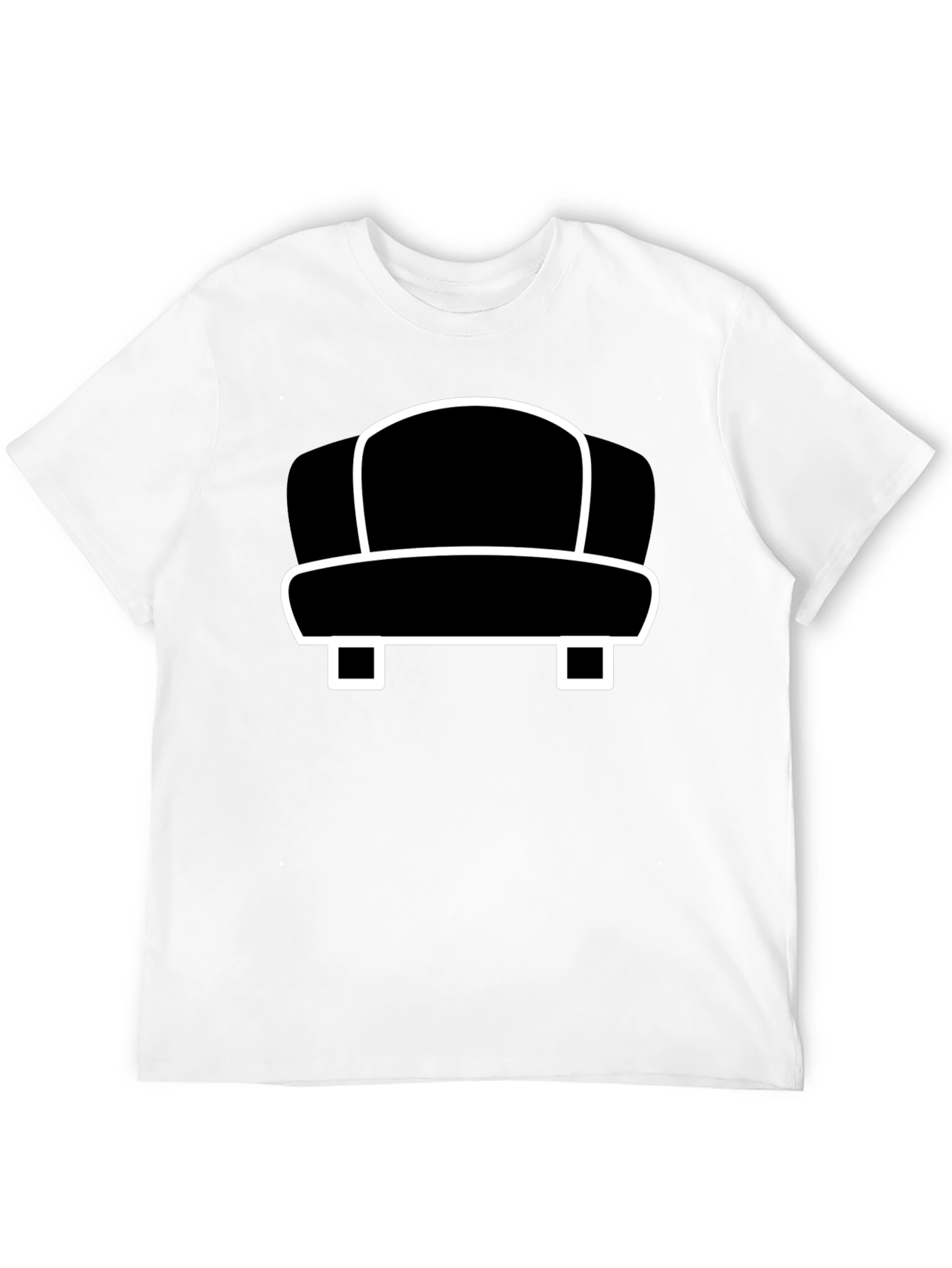 Modern Chair Graphic Tee - Black