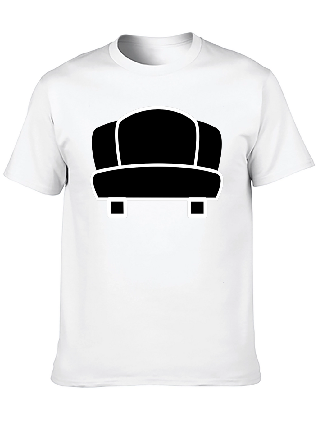Modern Chair Graphic Tee - Black