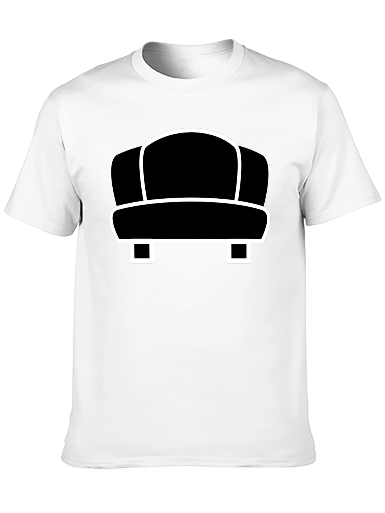 Modern Chair Graphic Tee - Black