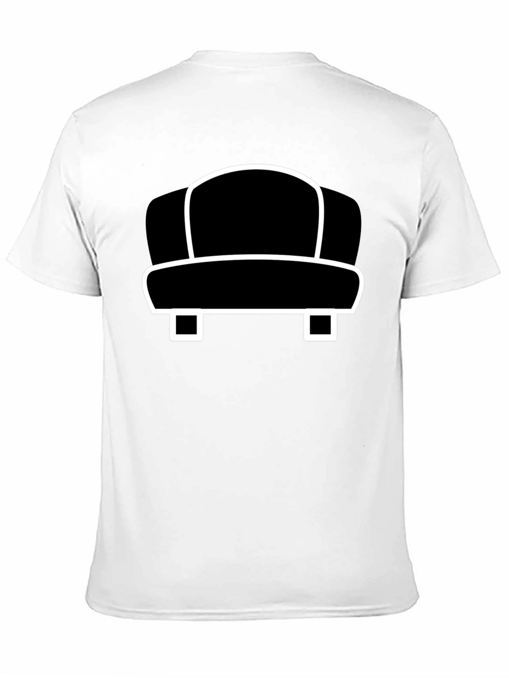 Modern Chair Graphic Tee - Black