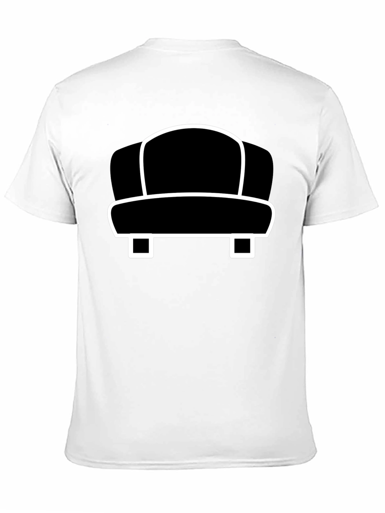 Modern Chair Graphic Tee - Black