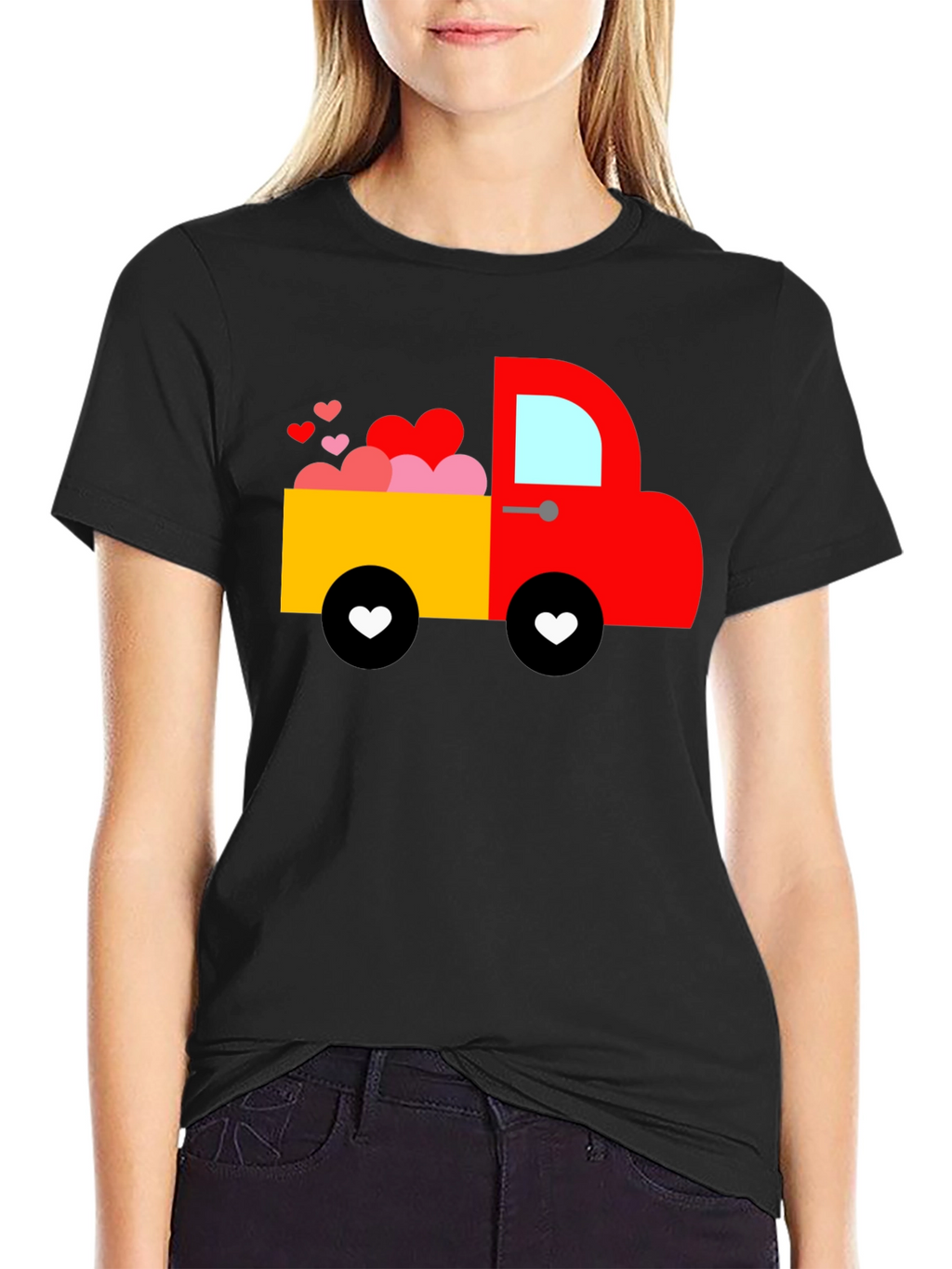 Valentines Day Truck T-Shirt