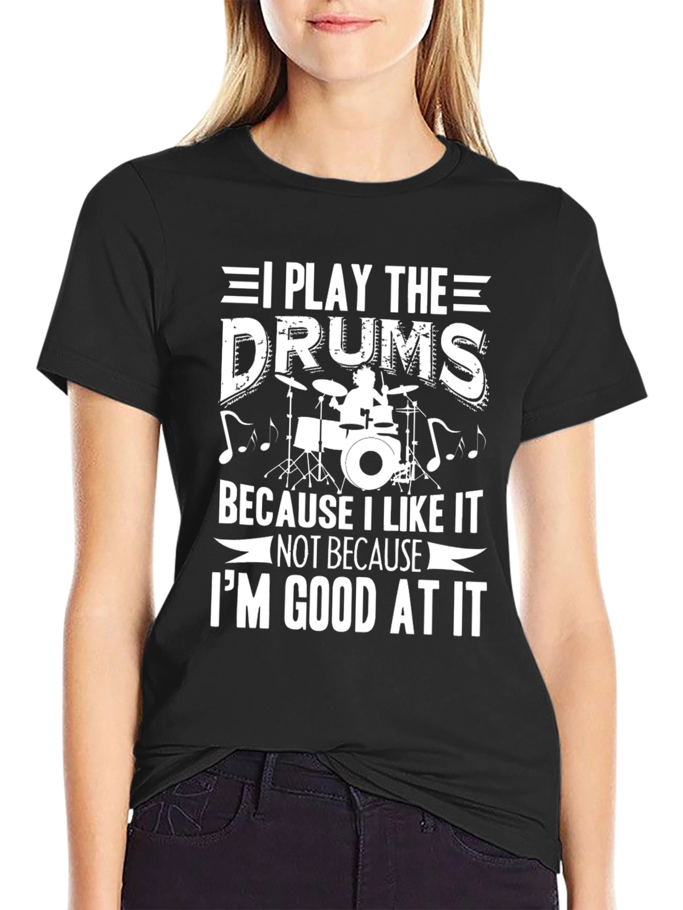 I Play The Drums T-Shirt