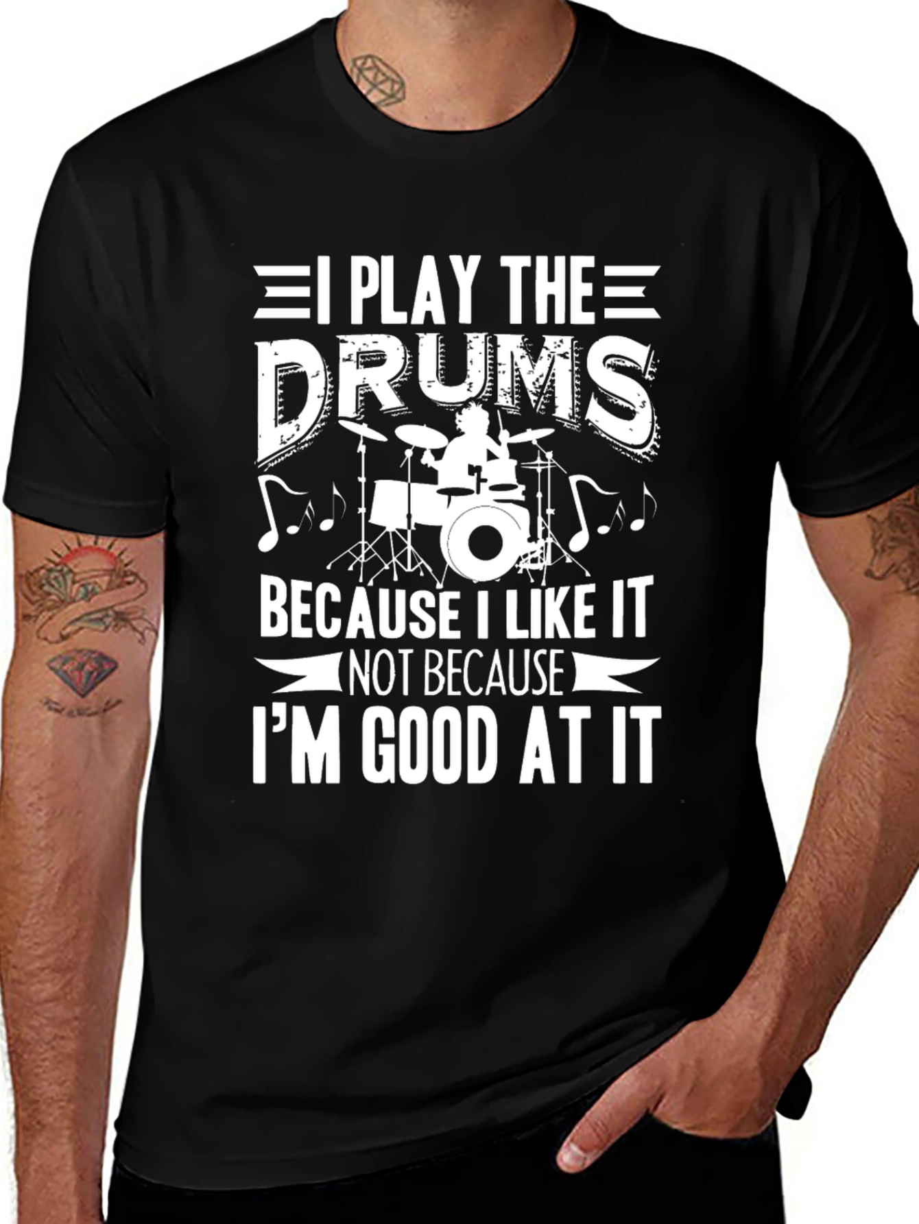I Play The Drums T-Shirt
