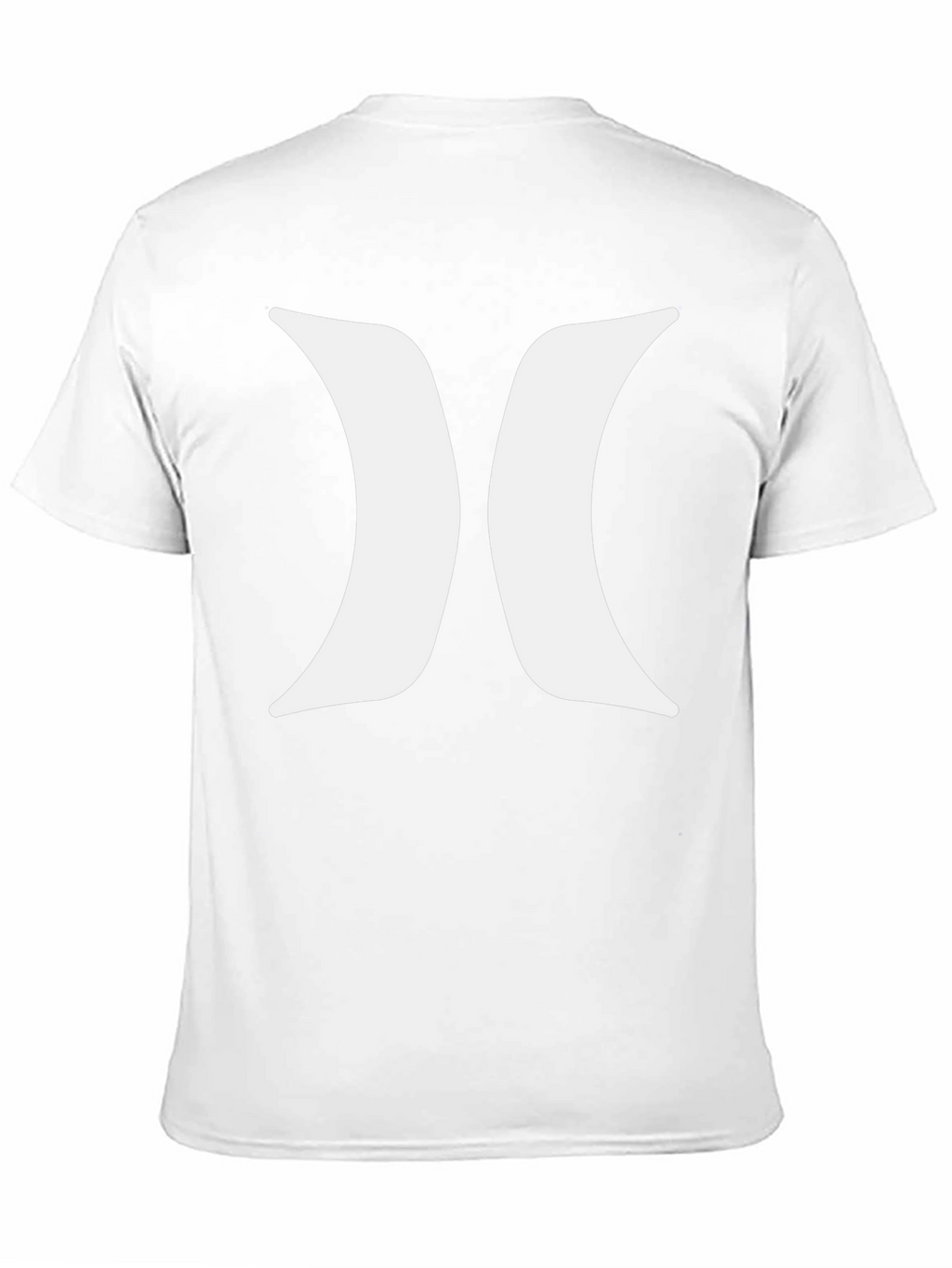 Black Hurley T-Shirt with White Logo