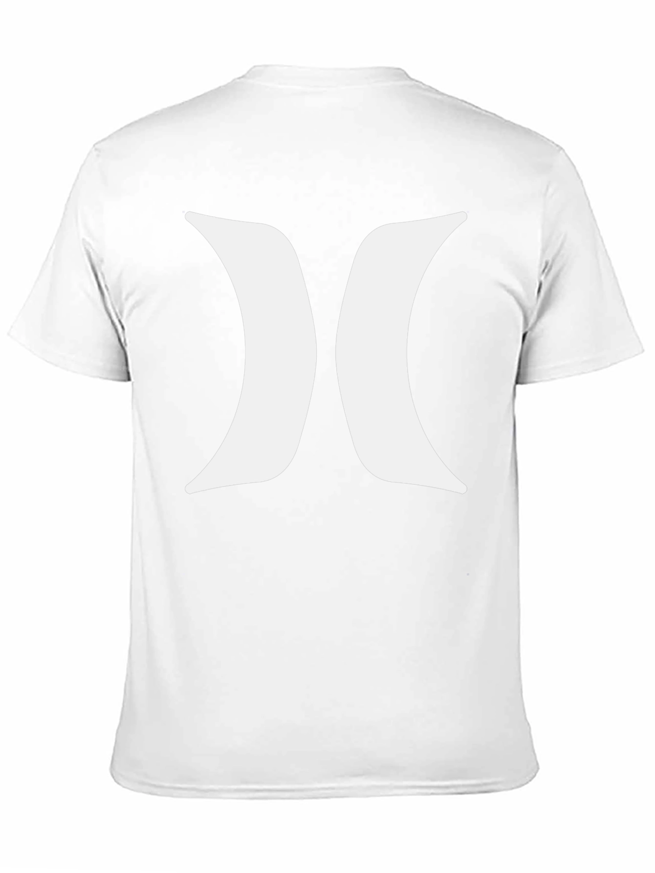 Black Hurley T-Shirt with White Logo
