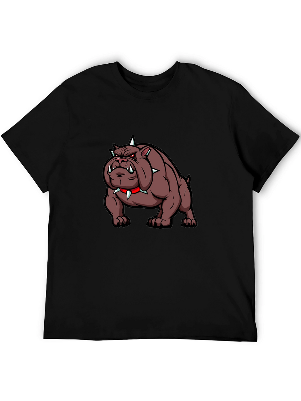 Graphic Bulldog T-Shirt - Edgy Design