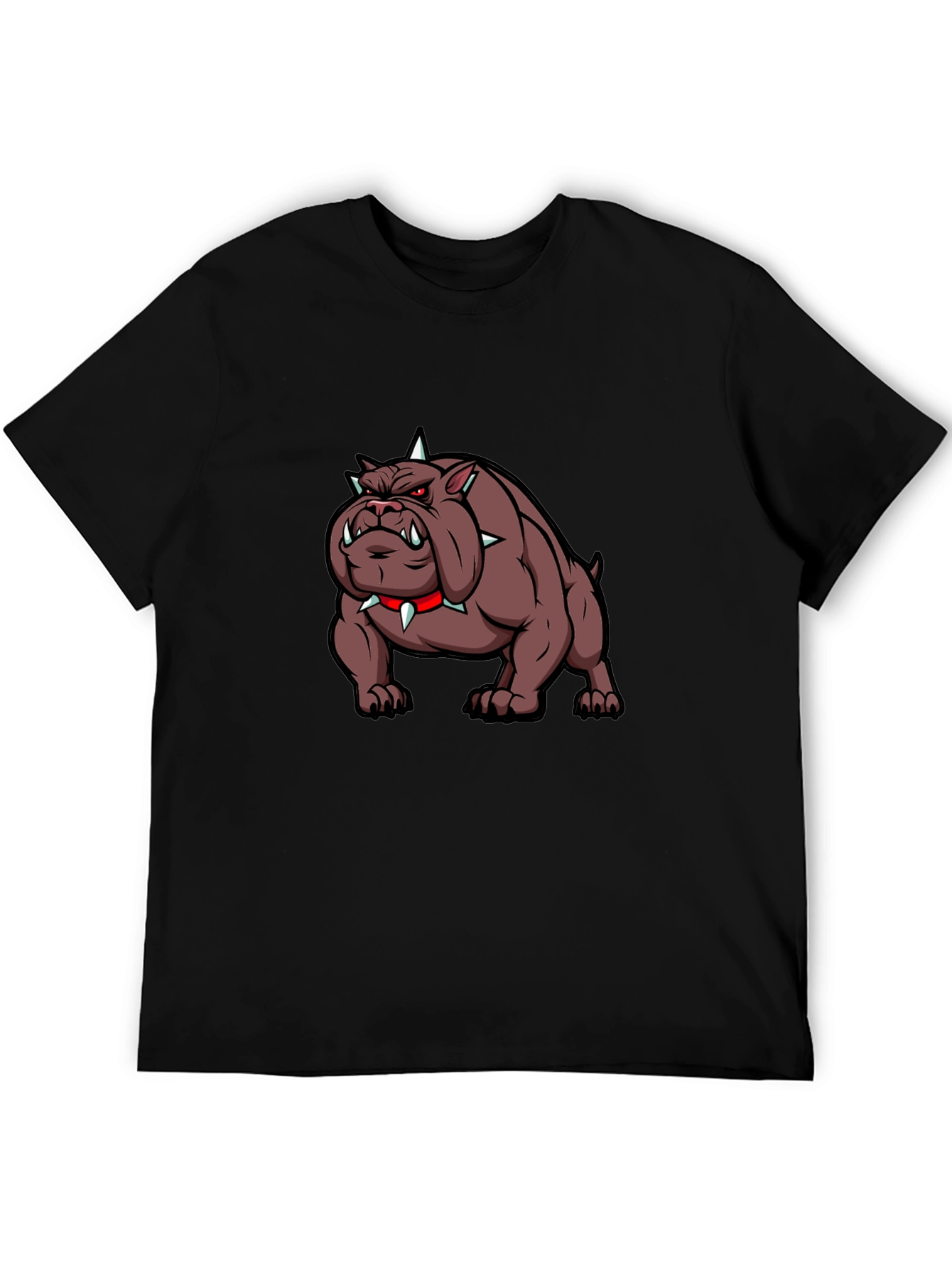 Graphic Bulldog T-Shirt - Edgy Design