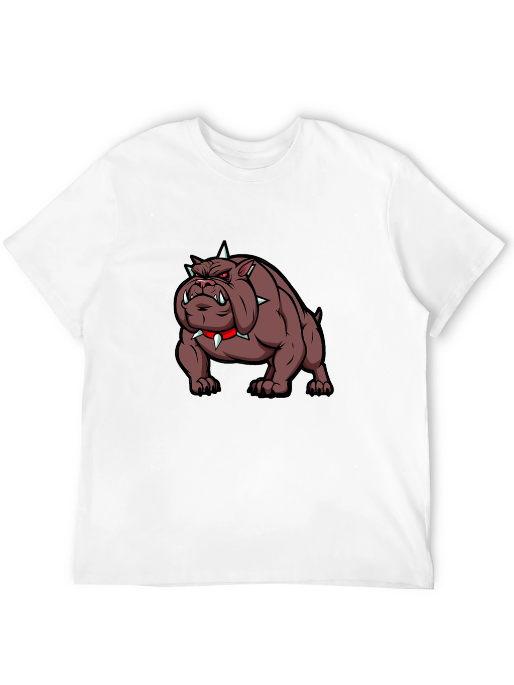 Graphic Bulldog T-Shirt - Edgy Design