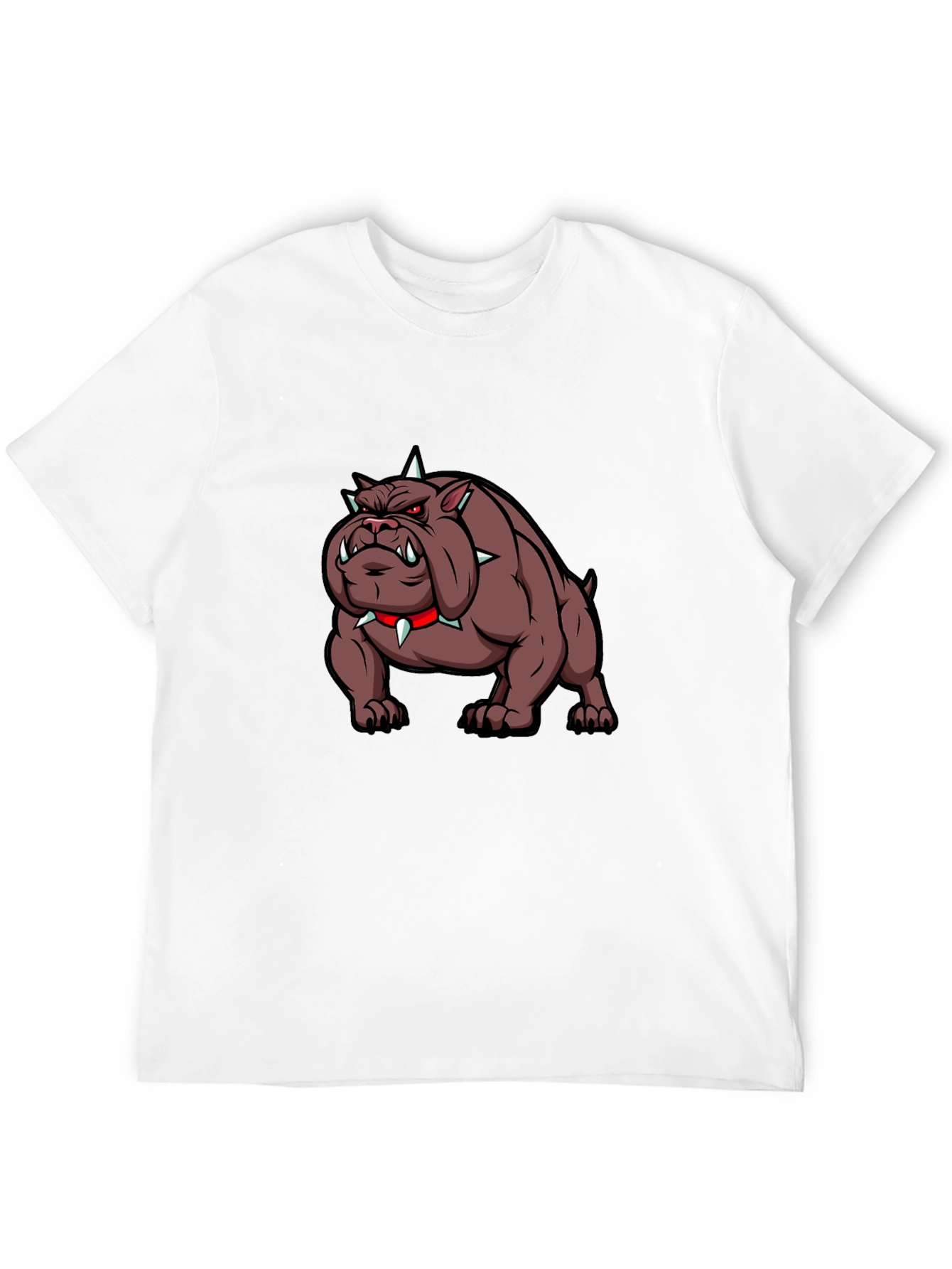 Graphic Bulldog T-Shirt - Edgy Design