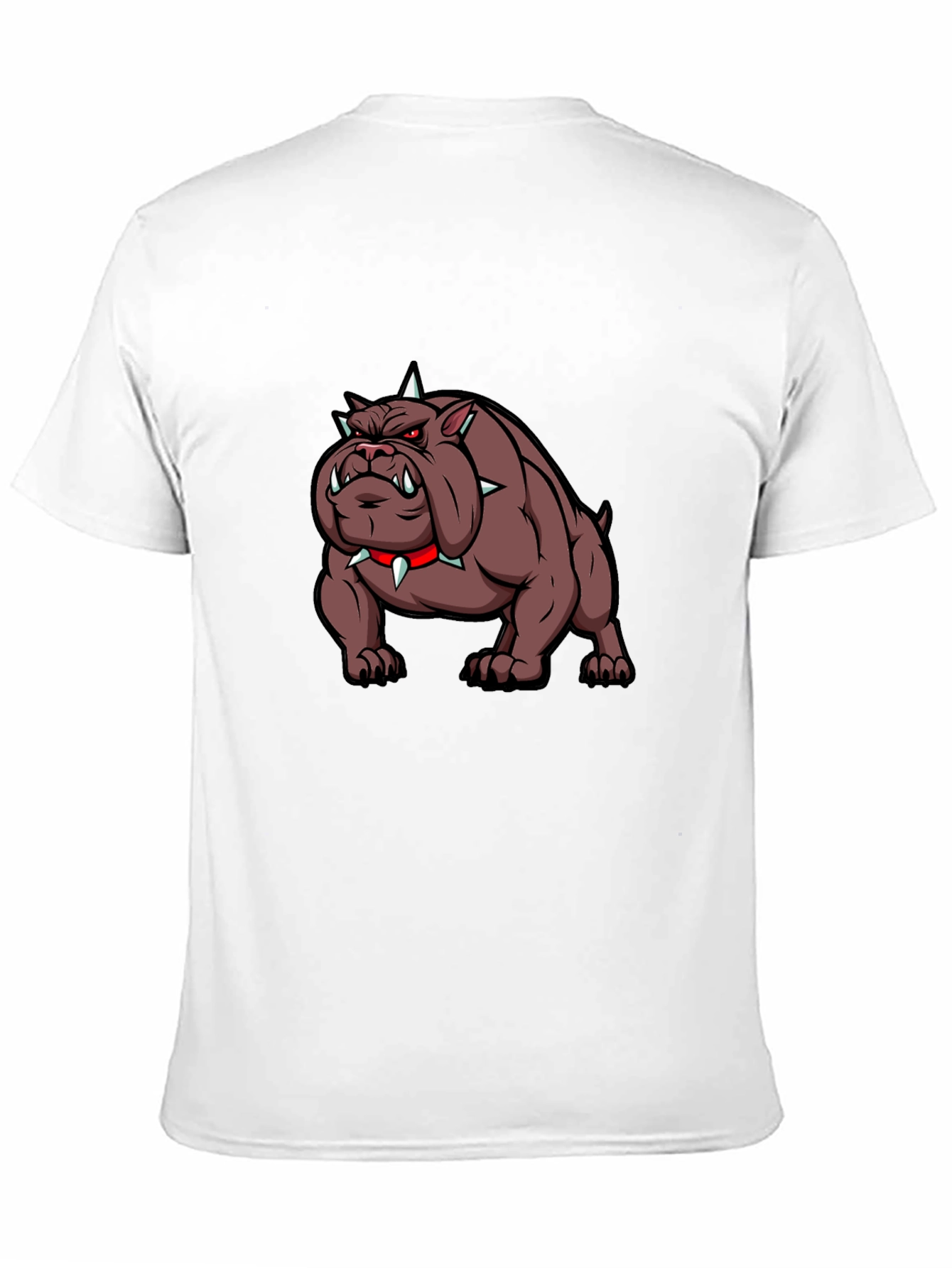 Graphic Bulldog T-Shirt - Edgy Design