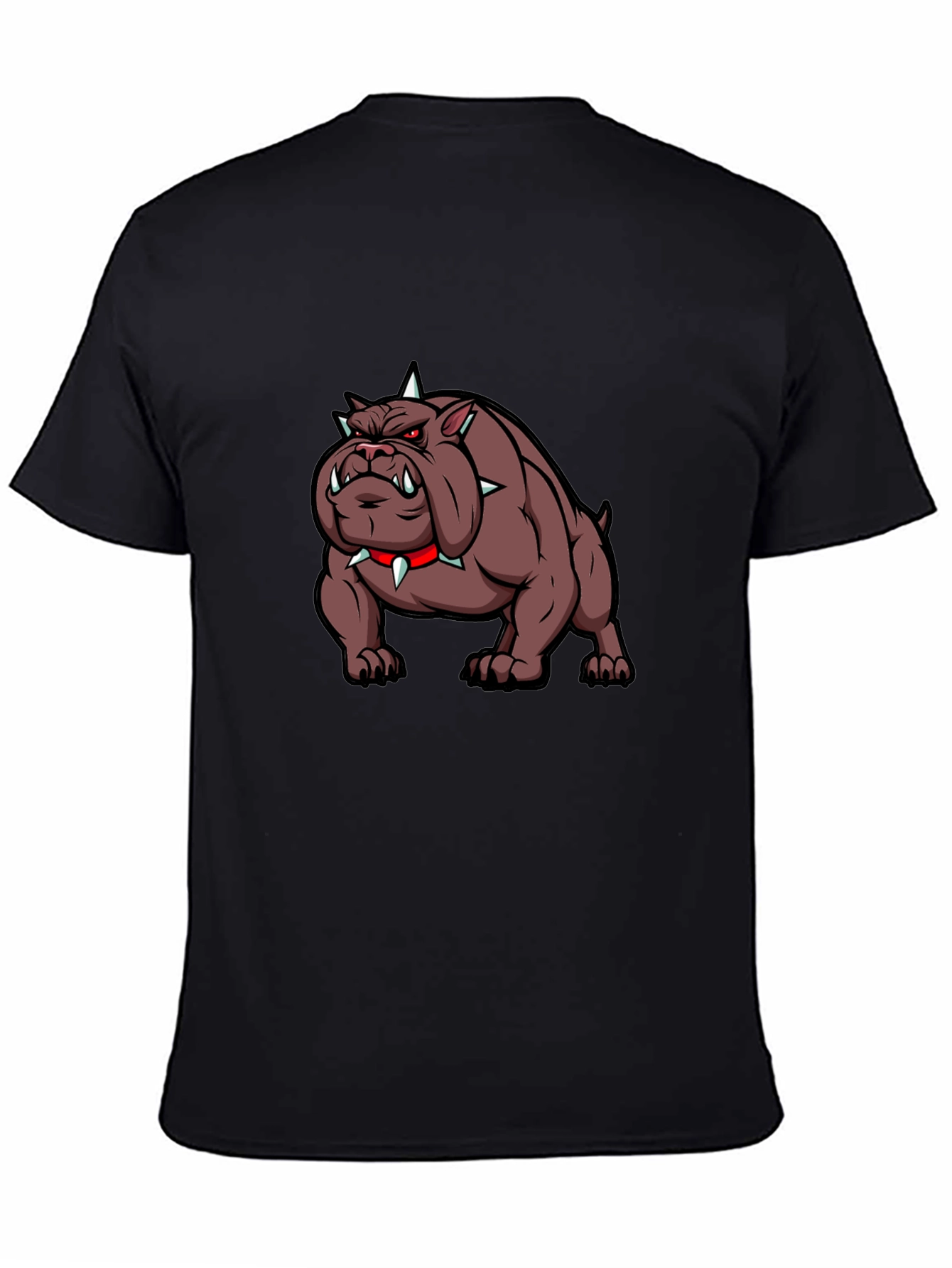 Graphic Bulldog T-Shirt - Edgy Design