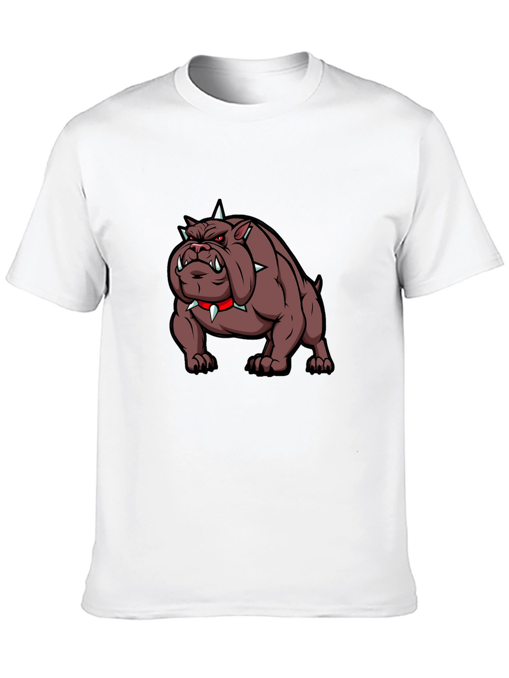 Graphic Bulldog T-Shirt - Edgy Design