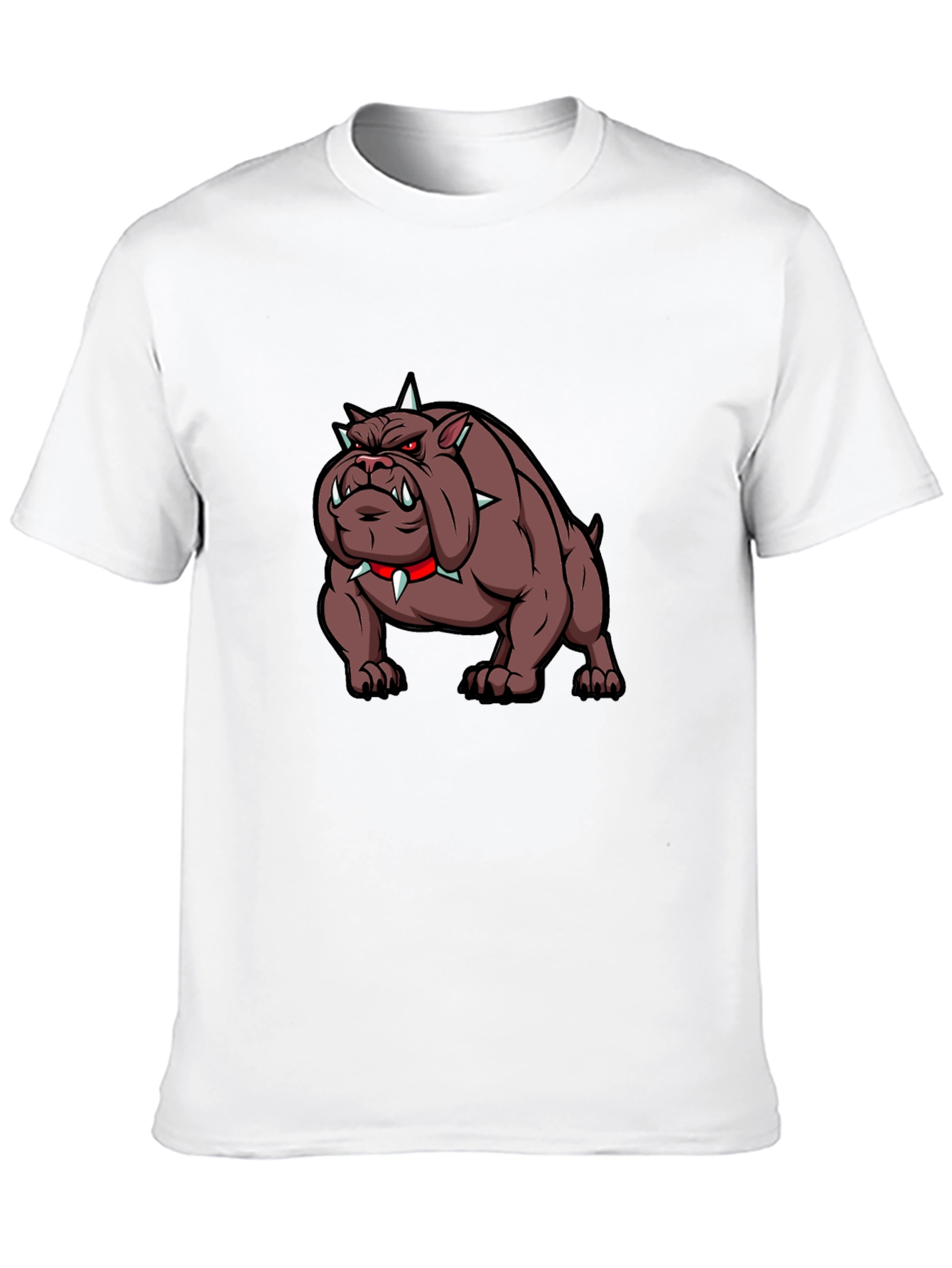 Graphic Bulldog T-Shirt - Edgy Design