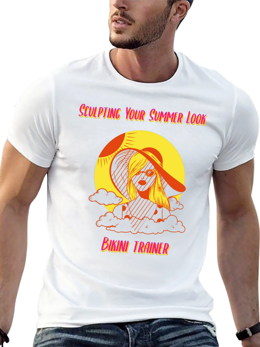 Sculpting Summer Look T-Shirt - Bikini Trainer Style