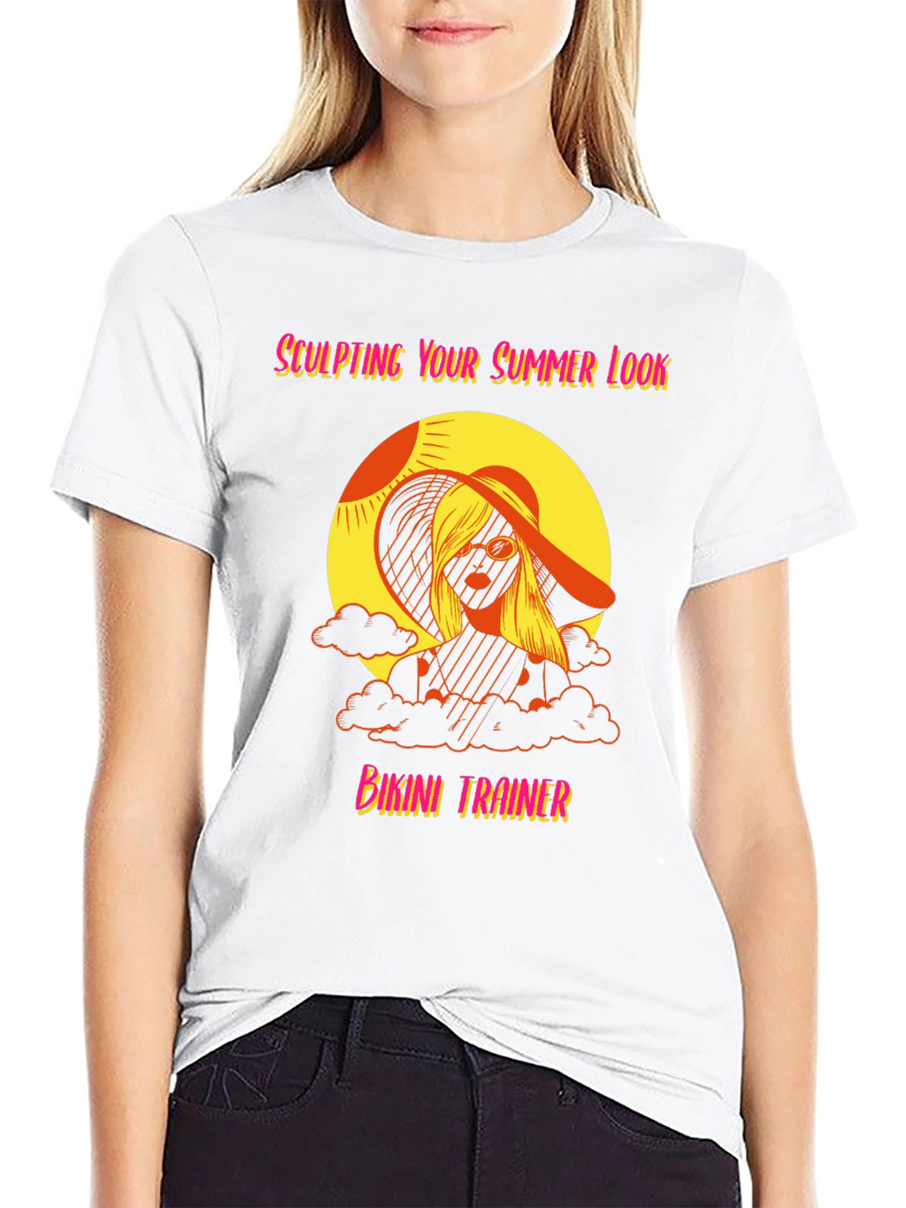 Sculpting Summer Look T-Shirt - Bikini Trainer Style
