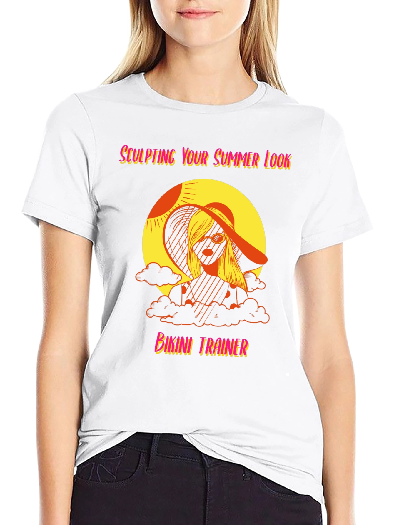 Sculpting Summer Look T-Shirt - Bikini Trainer Style