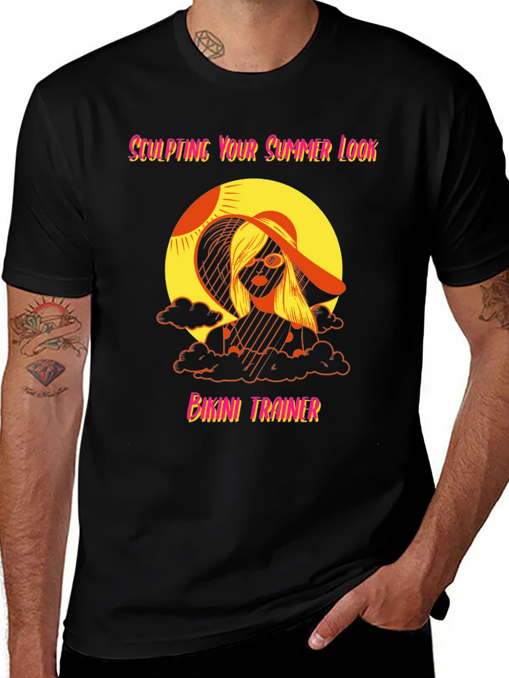 Sculpting Summer Look T-Shirt - Bikini Trainer Style