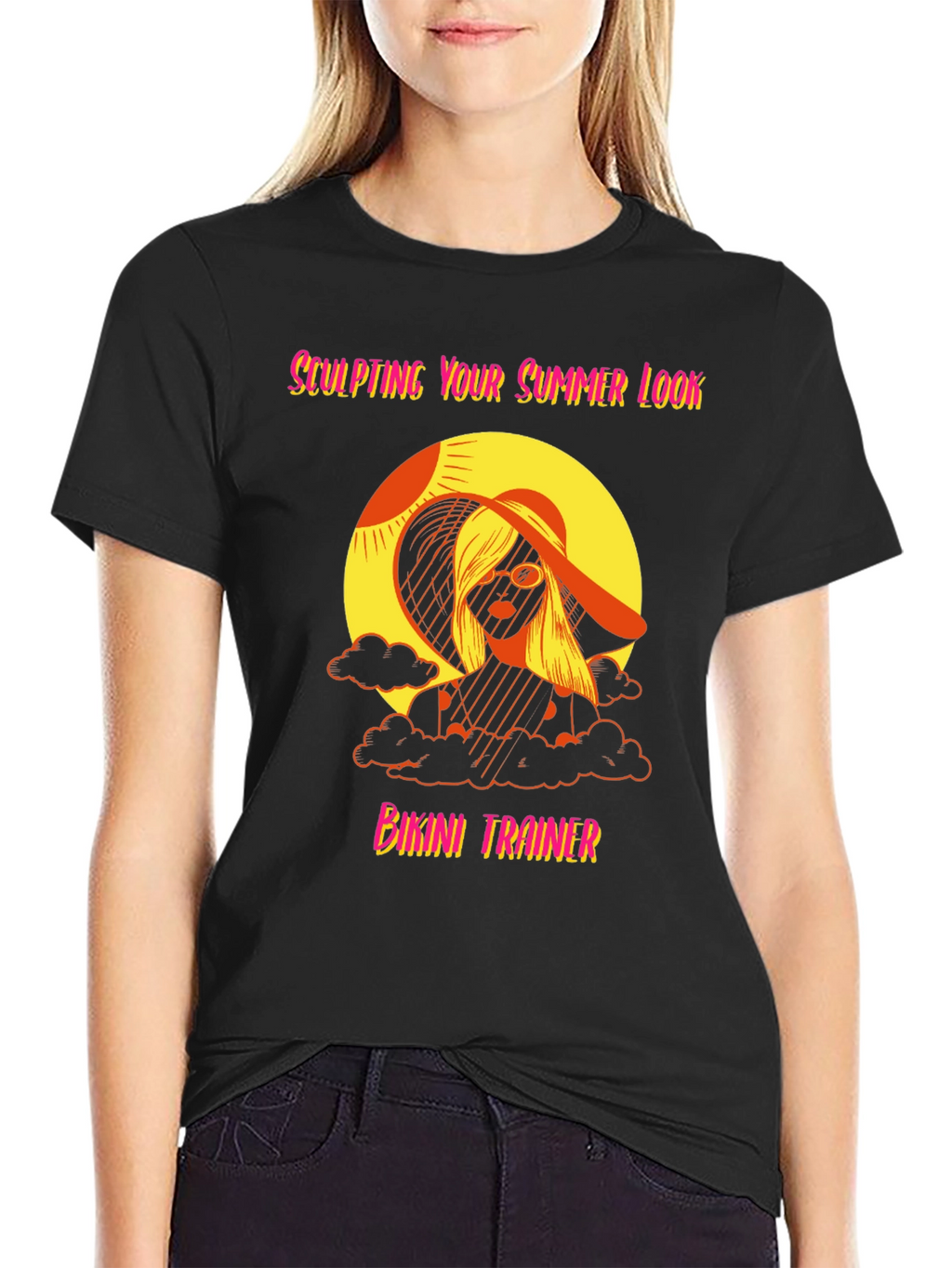Sculpting Summer Look T-Shirt - Bikini Trainer Style