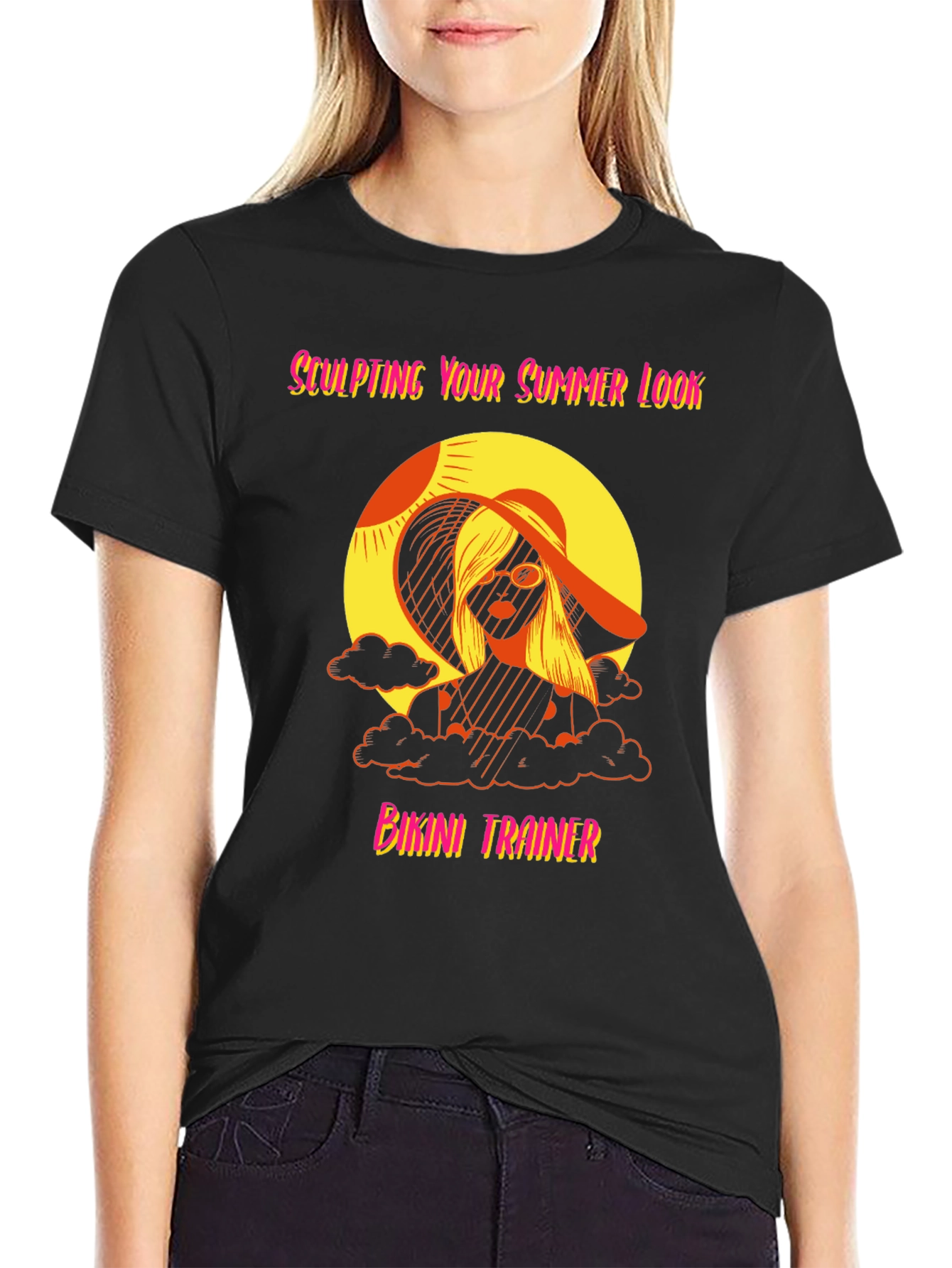 Sculpting Summer Look T-Shirt - Bikini Trainer Style
