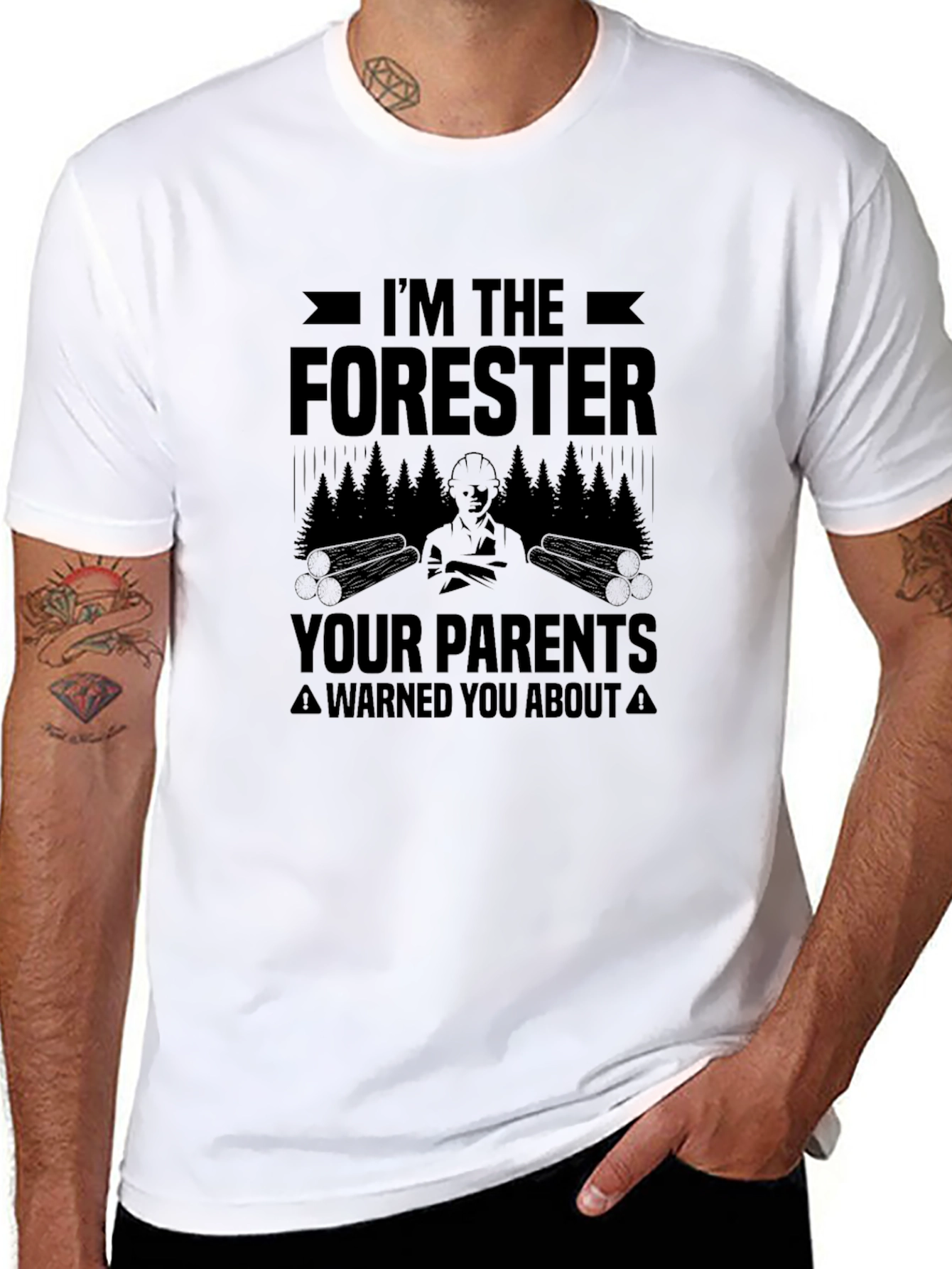 Im The Forester T-Shirt - Funny Logging Apparel