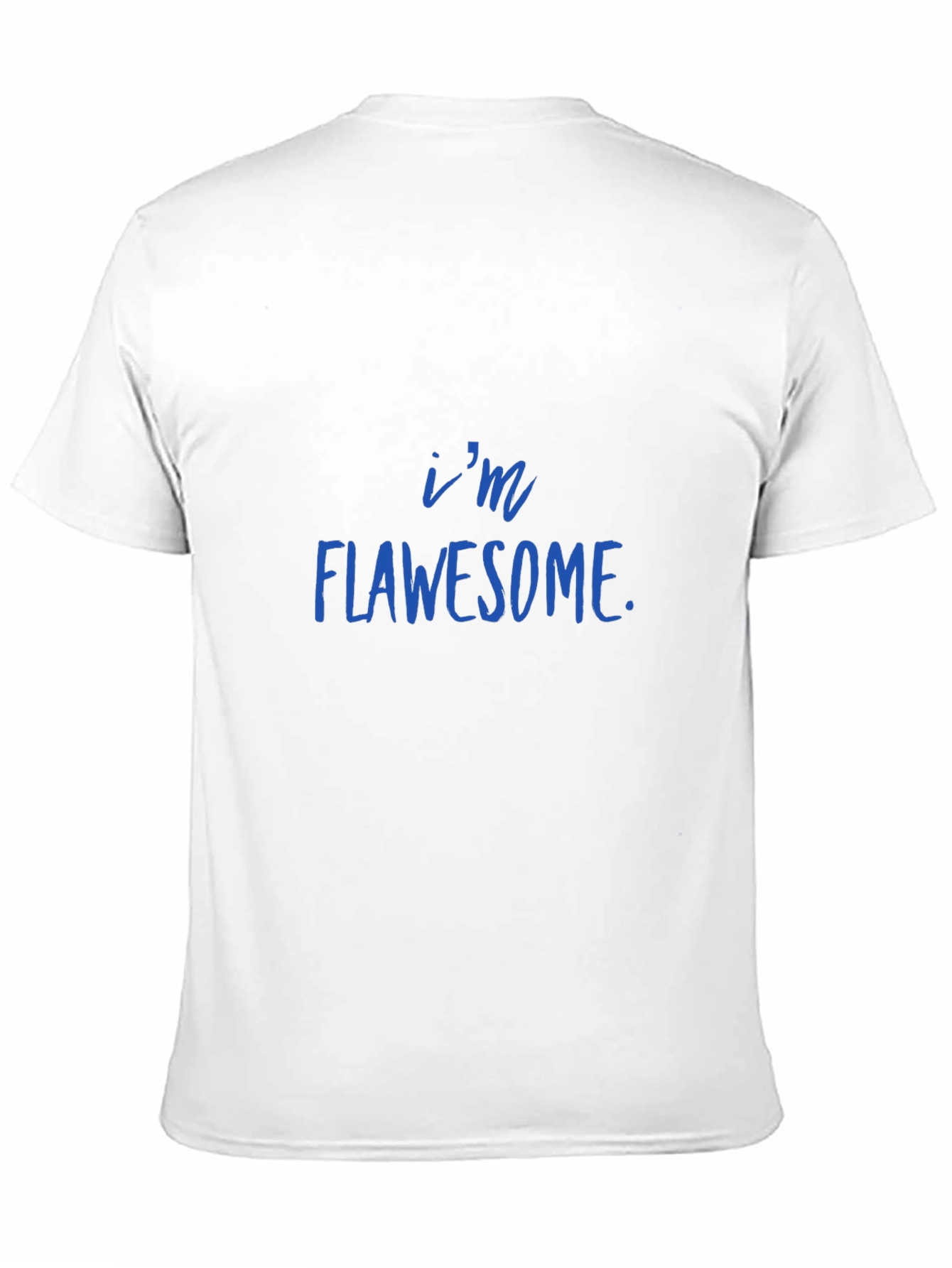 Flawsome Statement Graphic T-Shirt - Trendy Casual Tee