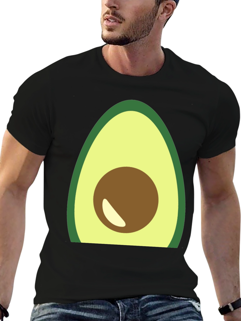 Avocado Graphic T-Shirt - Casual Comfort