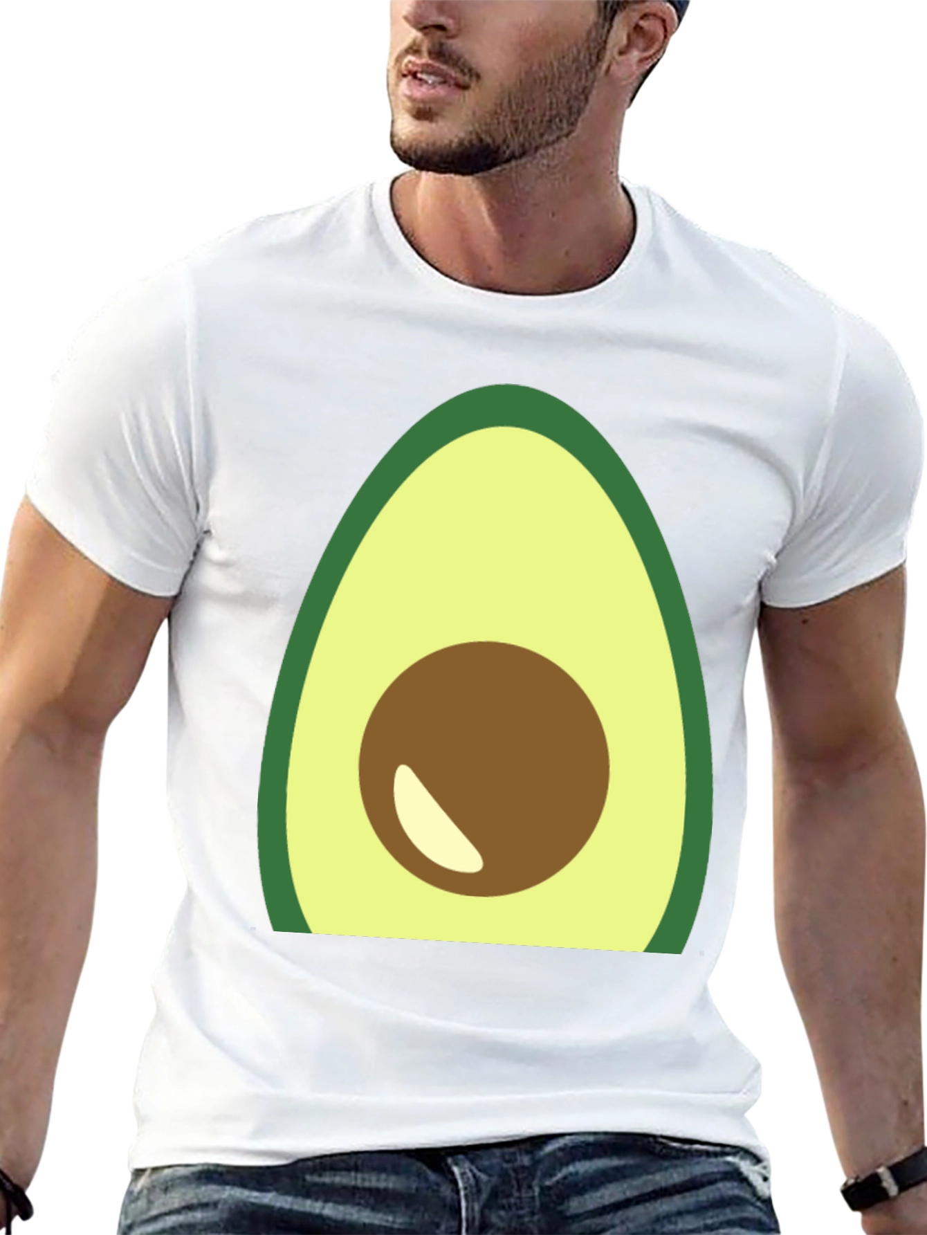 Avocado Graphic T-Shirt - Casual Comfort