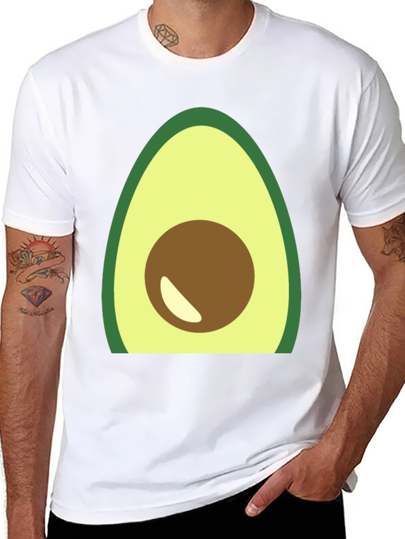 Avocado Graphic T-Shirt - Casual Comfort