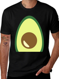 Avocado Graphic T-Shirt - Casual Comfort