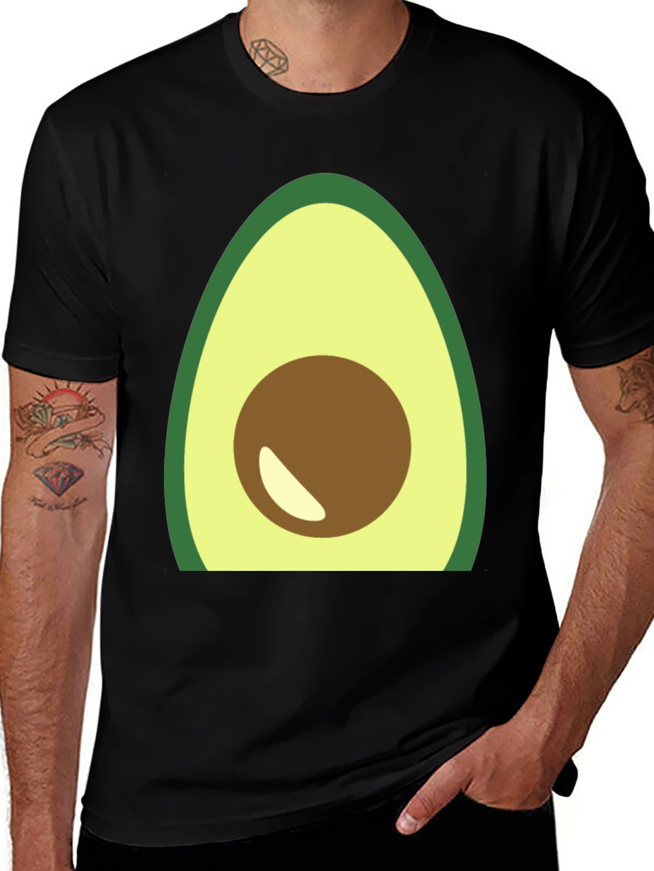 Avocado Graphic T-Shirt - Casual Comfort