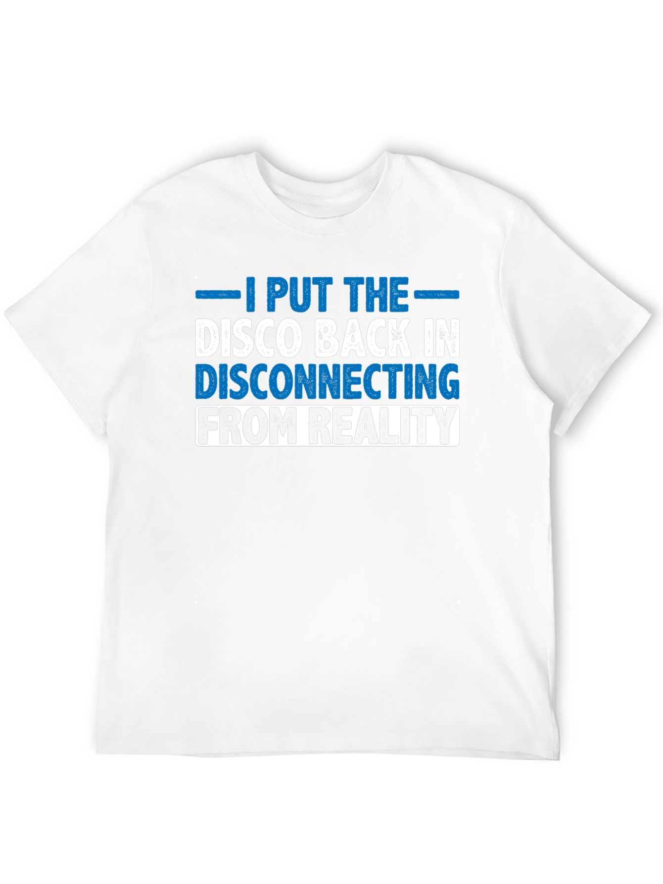 Disco Disconnecting T-Shirt: Funny Graphic Tee for Men
